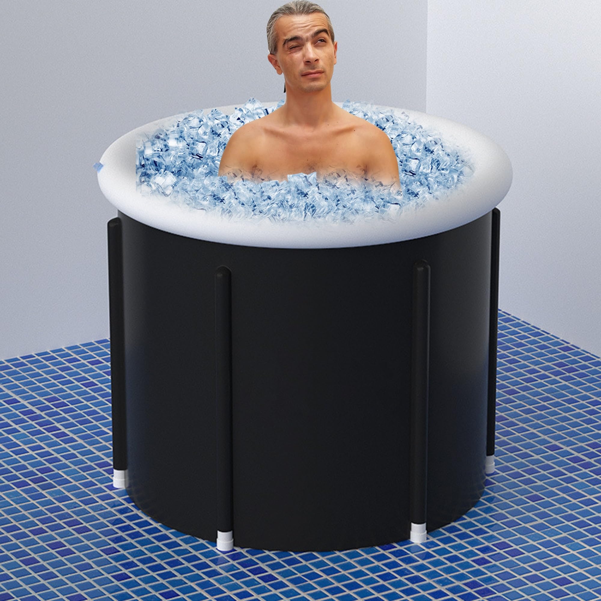 Amazon.co.jp: アイスバス、アスリート用アイスバス、蓋付き大型屋外