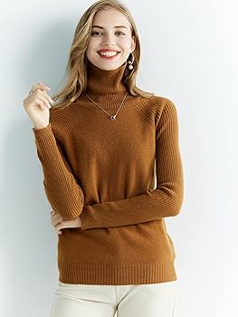 LINY XIN Turtleneck Sweater Women Fall Winter Sweater Long Sleeve