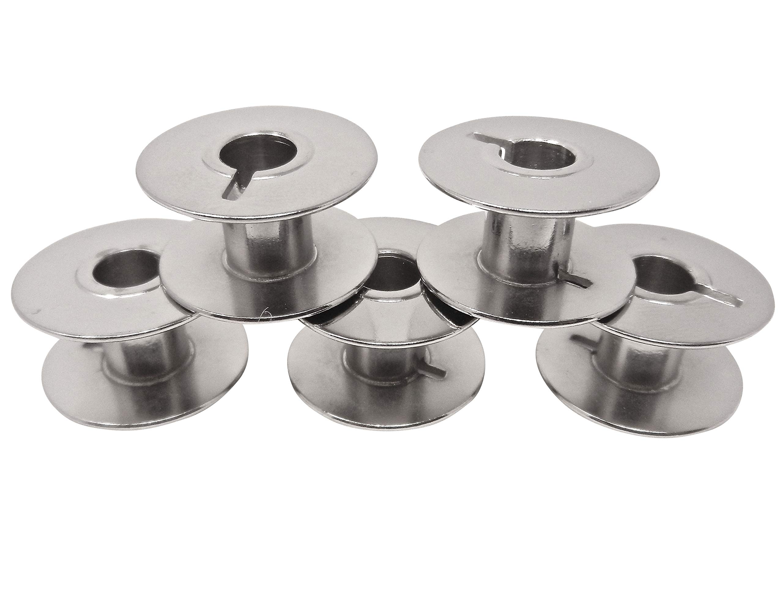 ZickZackNaehmaschine Full Metal (CB) Bobbins for Singer Pack of 5
