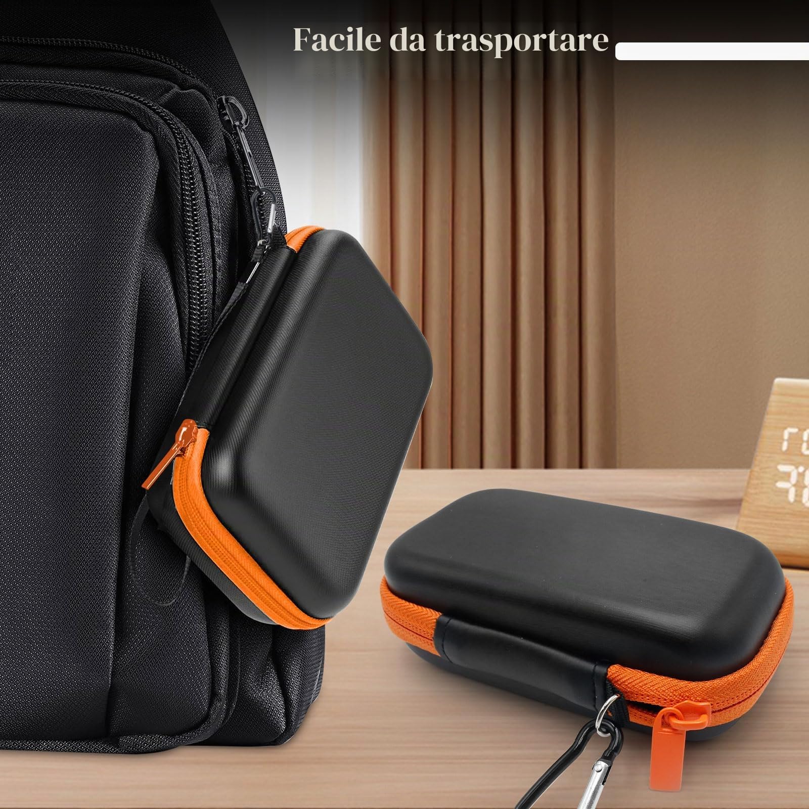 Custodia per SanDisk, SanDisk Extreme Pro/Extreme Portable External – Custodia rigida da viaggio per unità esterne (Gray)