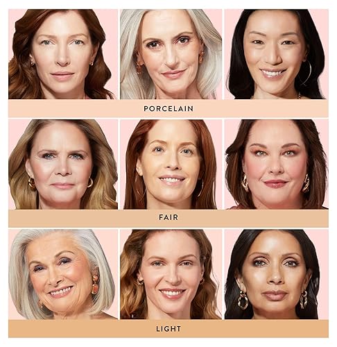 Miniatura 33 de LAURA GELLER NEW YORK Baked Balance-N-Glow - Base iluminadora de porcelana, cobertura transparente a la luz, acabado satinado 01 Porcelana