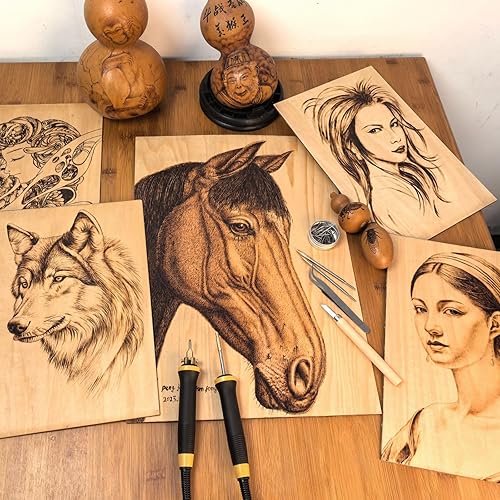 Miniatura 6 de El kit de quemador de madera LH55-T2-NS2 ofrece un control de temperatura ajustable que va de 392.0 F a 1,382.0 F, kit de quema de madera con 2