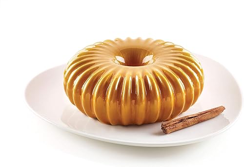 Miniatura 5 de Silikomart Raggio - Molde de silicona, molde flexible para tartas con tecnología 3D para detalles acanalados, fácil de desmoldar, apto para horno,