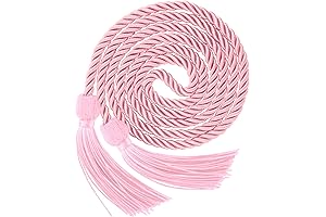 2024 Pink Graduation Cords for Doctoral and Master&#39;s Degree Holders