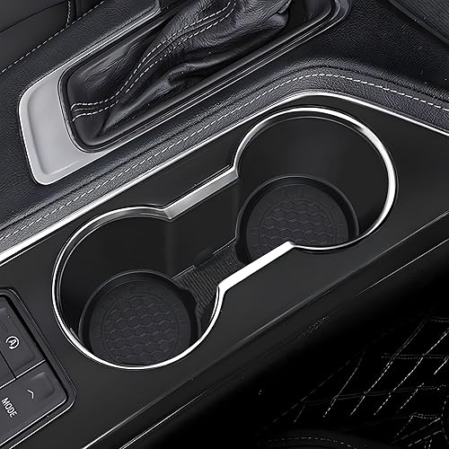 Miniatura 8 de Amooca Portavasos Universales para Automóvil Posavasos para Coche Impermeables Antideslizantes A Prueba de Tamizado A Prueba de Derrames Soporte