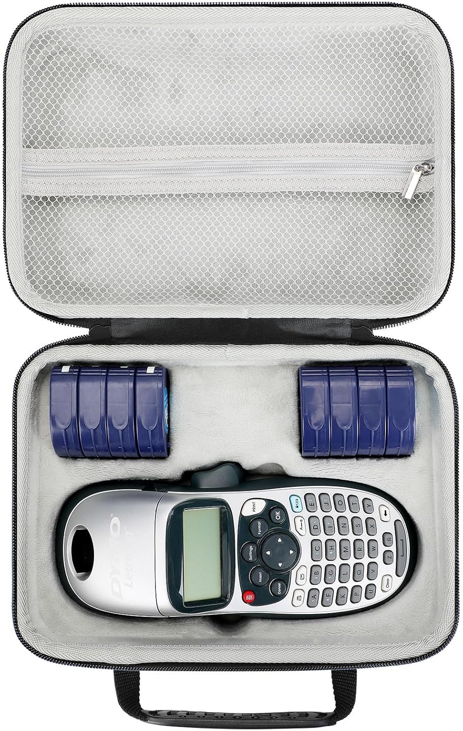 Case Compatible for DYMO LetraTag LT-100H Hand held Label Maker case for Label Maker Machine, Tape Cartirdges and More Accessories(Box Only) - Image 5