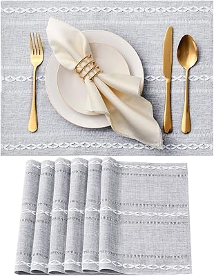 Harmony Linen Blend Placemat (4 Pack)