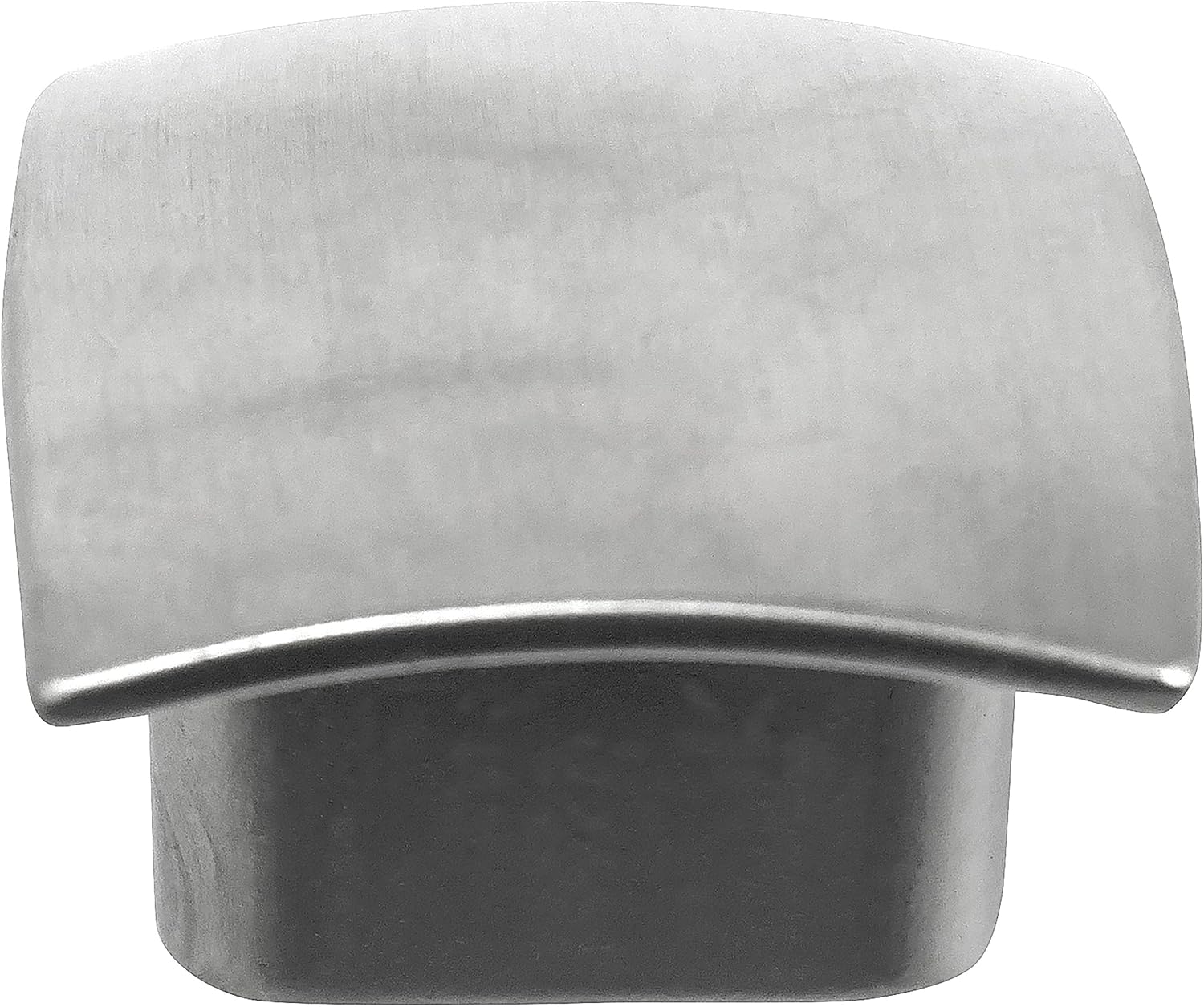 Laurey 74528 Square Cabinet Hardware Knob Aventura, 1 1/2-Inch, Satin Nickel