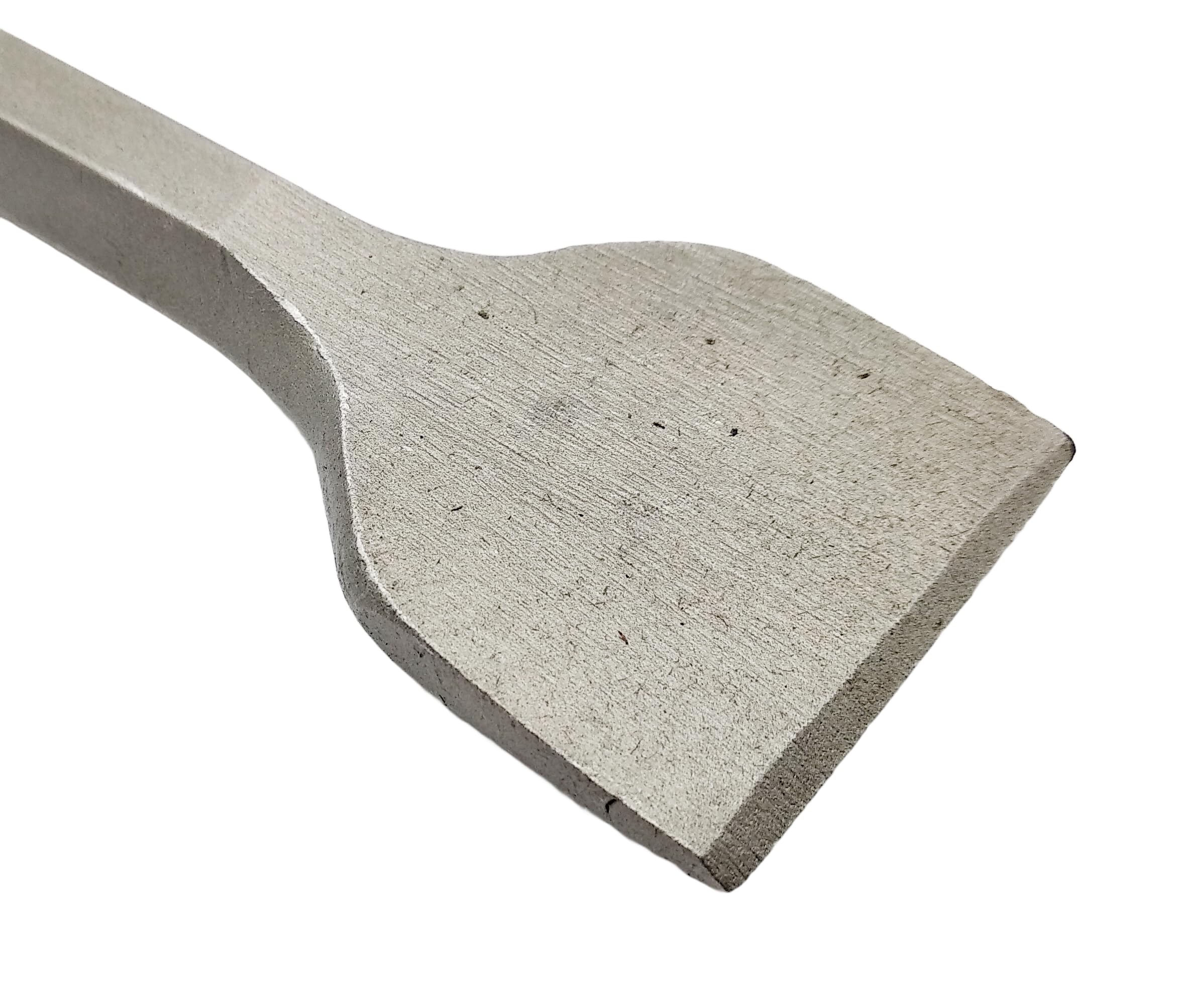 langer 400 mm Kraftfeld SDS Plus Spitzmeißel, Flachmeißel 20 / 70mm Spatmeißel Meisel für Stemmhammer, Bohrhammer, Abbruchhammer (Flachmeißel 40mm)