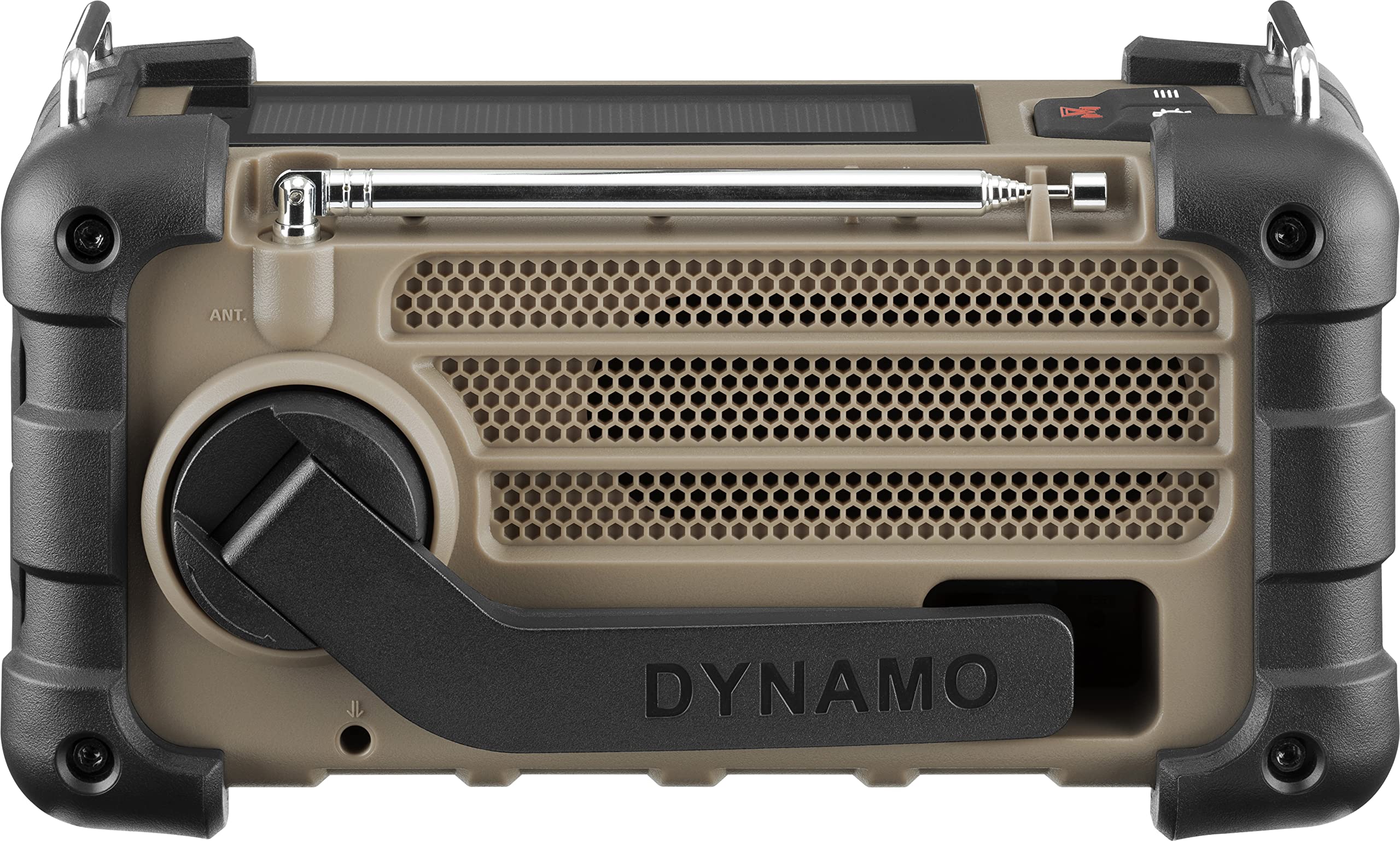 Sangean MMR-99 Radio d'extérieur FM Radio d'urgence, Bluetooth Panneau Solaire, protégé Contre Les Projections d'eau, é