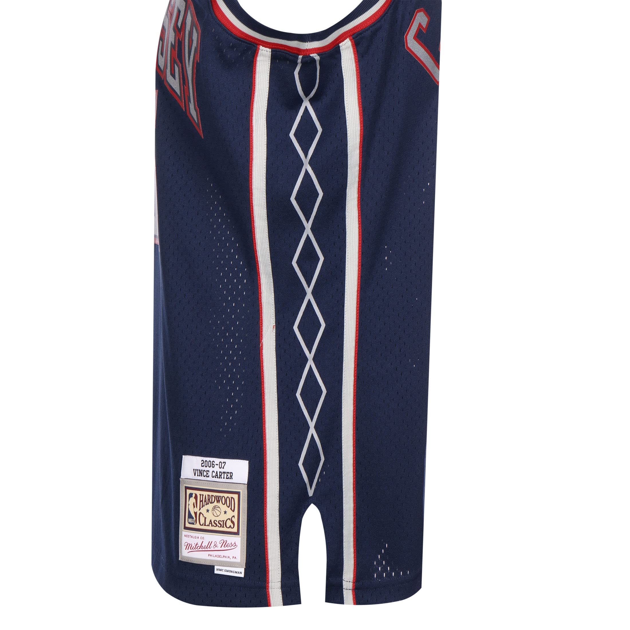 Mitchell & Ness Maglia NBA Vince Carter New Jersey Nets 2006-07 Hardwood Classics Blu marino