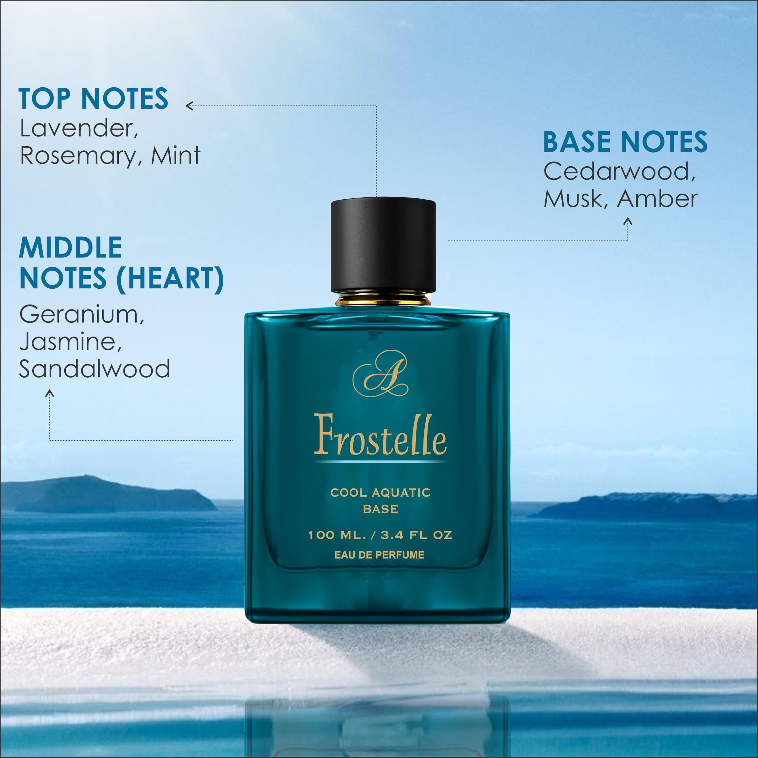 IK031 ヴォワル ドゥ パルファン パフューム ド ウォーター Buy Frostelle Cool Aquatic Water Perfume for Men & Women | Fresh