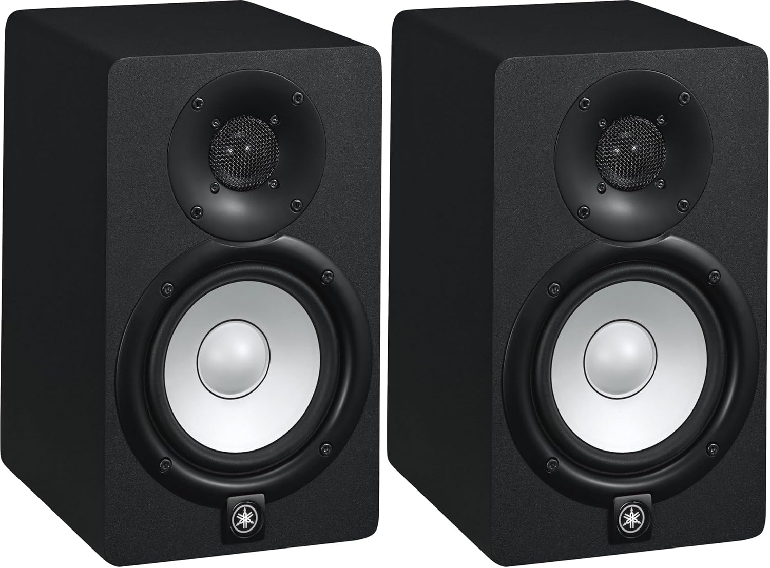 YAMAHA HS5I Studio Monitor with Mounting Points and Screws, White (Pack of 2)