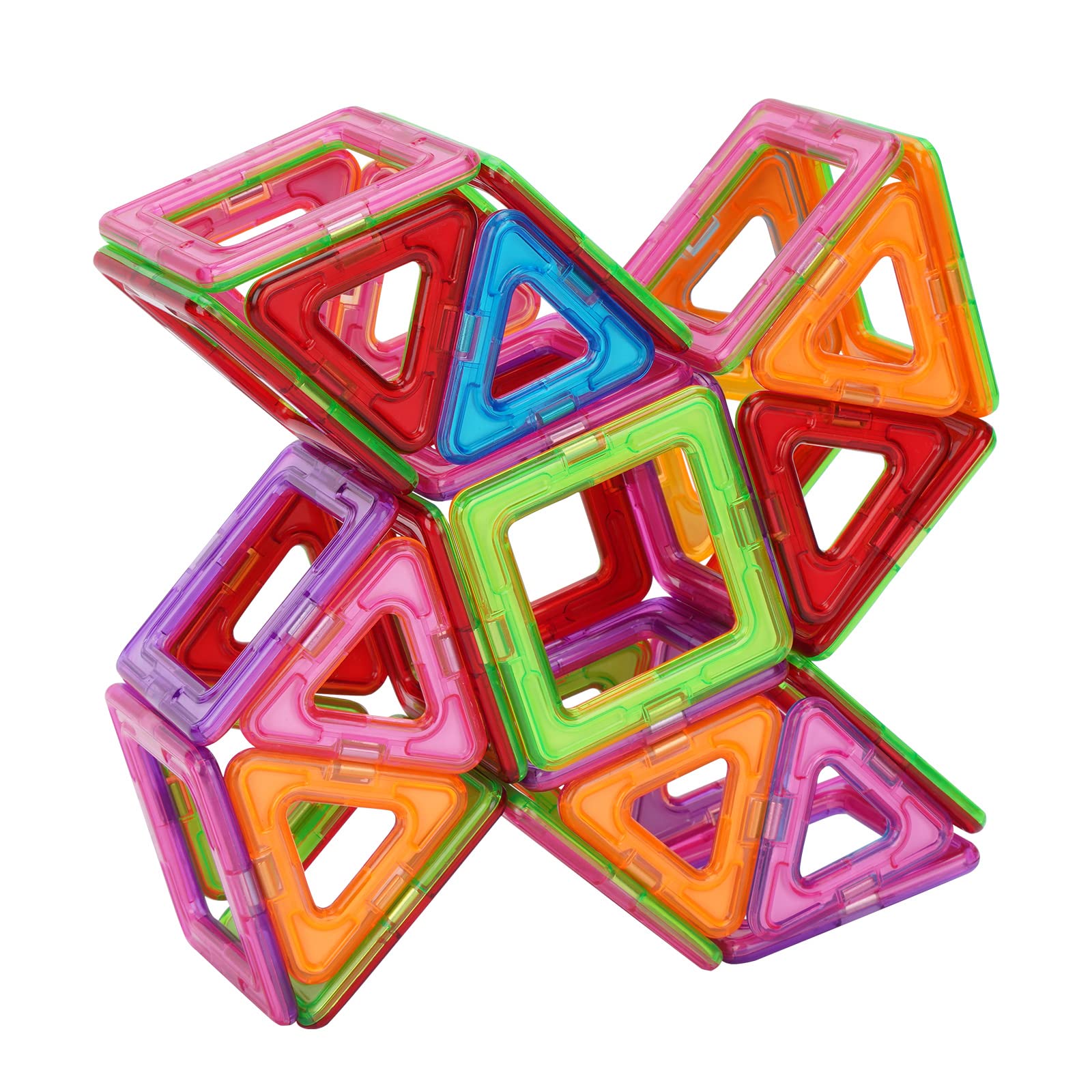 Amazon.com: New Magnetic Tiles Block for 3 4 5 6 7 8+ Year Old