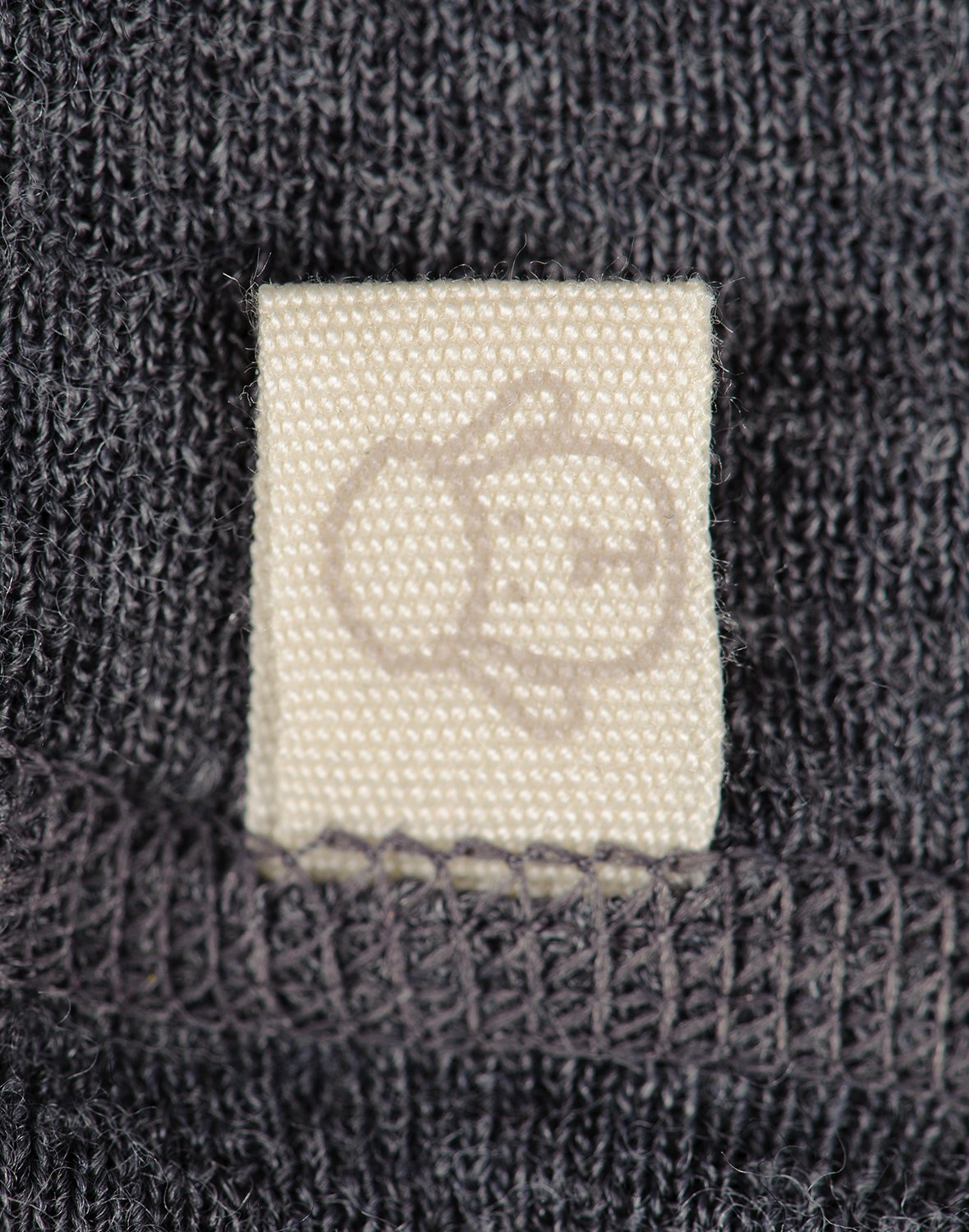 Dilling Legging pour bébé en 100 % laine mérinos biologique, Gris foncé, 92