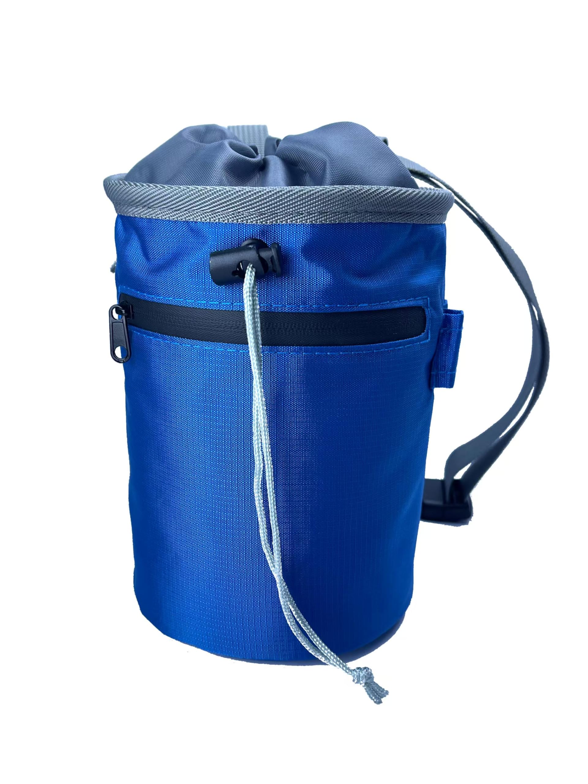 Chalk Bag for Rock Climbing,Bouldering & Weightlifting, Leak Proof Drawstring & Secure Zipper Pocket, Adjustable Belt – Gym Bag Accessories for Men and Women — image 1