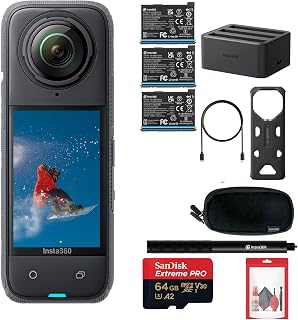 Insta360 X4 - Waterproof 360 8K Action Camera with 48MP Sensors, 8K 360 Video, 72MP Photo, AI Editing, For Content Creator... Price In India