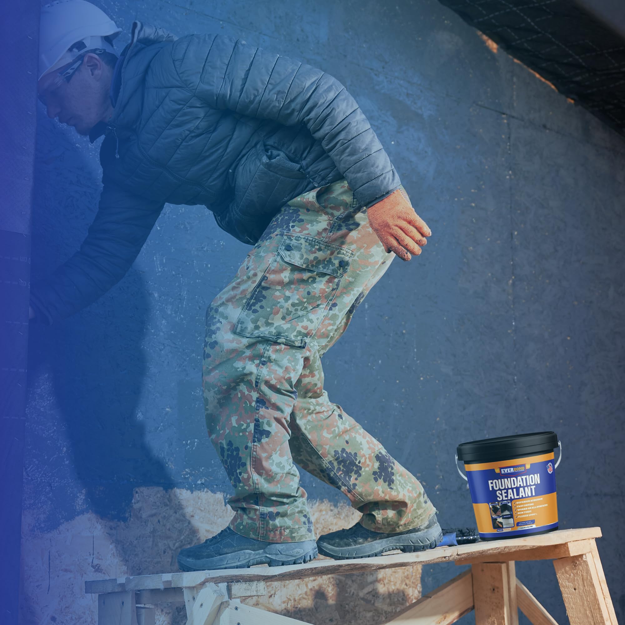 Waterproof Sealant - All Surface Leak Repair Indoor and Outdoor Waterproof Coating, Water-Based, Easy to Apply, Original Black, 1 Gallon