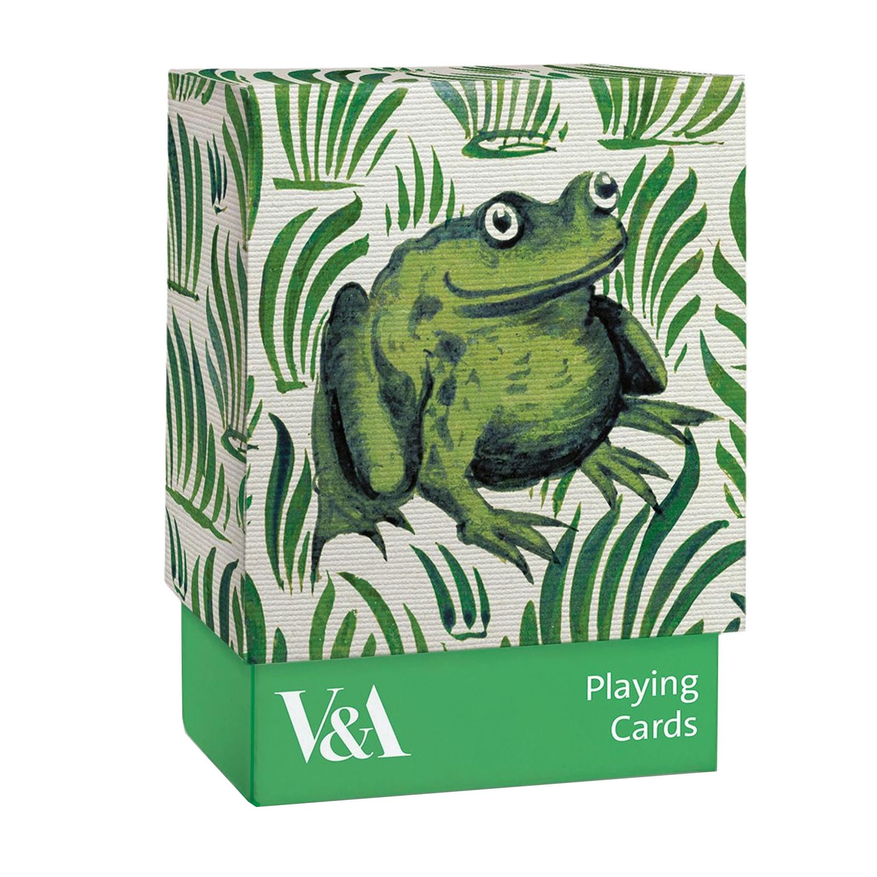 Museums & Galleries Frog Tile Playing Cards - William De Morgan Design - Premium Quality in Matching Presentation Gift Box