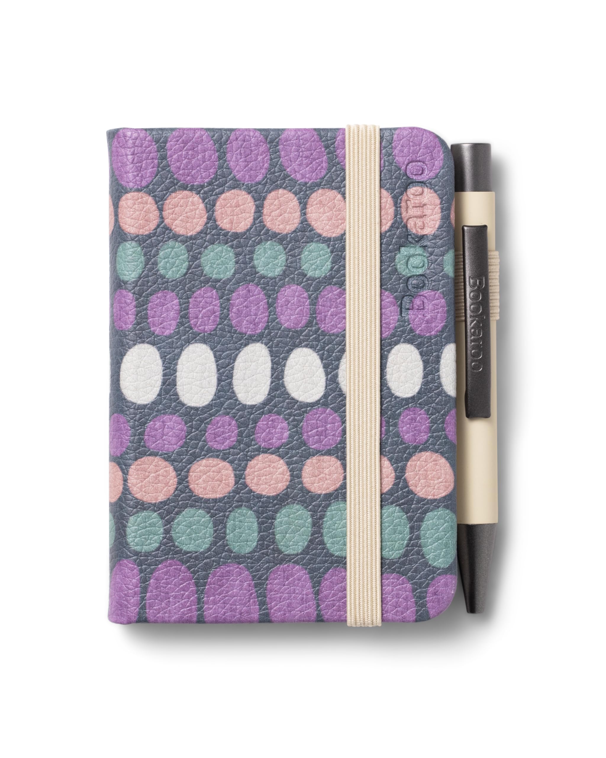 Bookaroo - A7 Baby Notebook & Pen - Pastels Cream - Dots (Notebook / blank book)