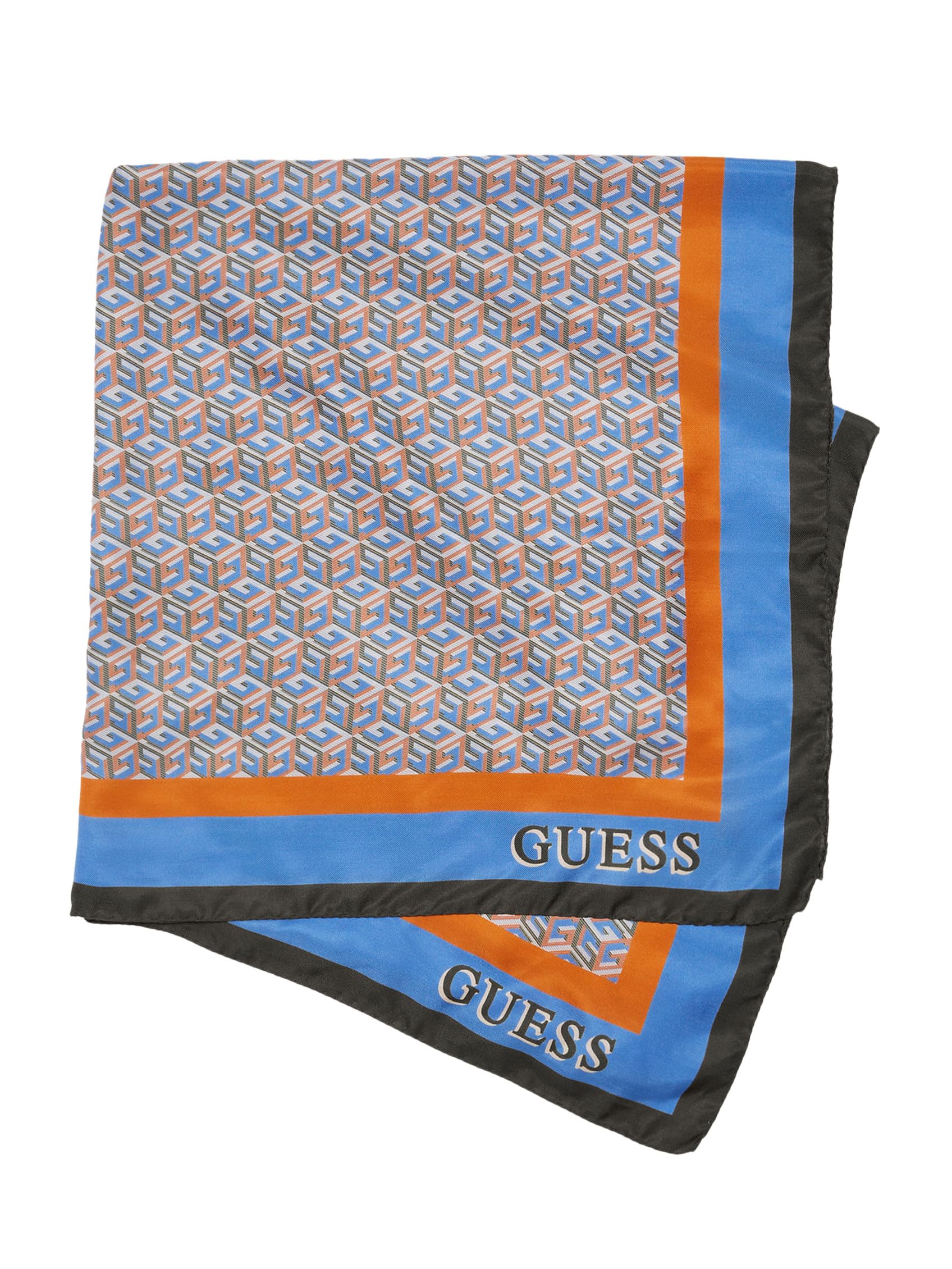 Guess Silvana Foulard Azul-Naranja, azul-naranja, Talla única
