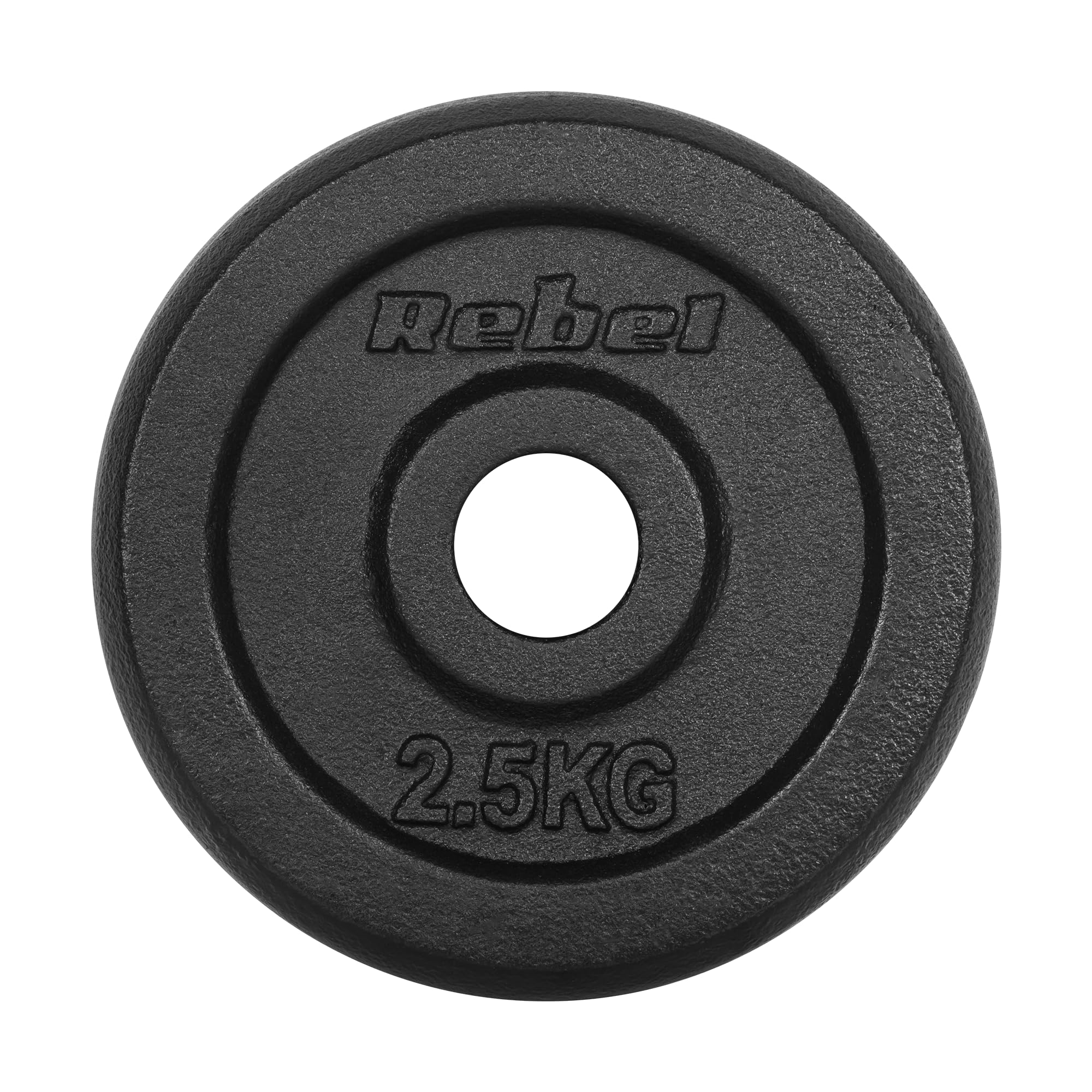 Rebel Zestaw Obciążeń Żeliwnych 4x2.5kg Otwór 31mm Talerz Klasyczny RBA-2127