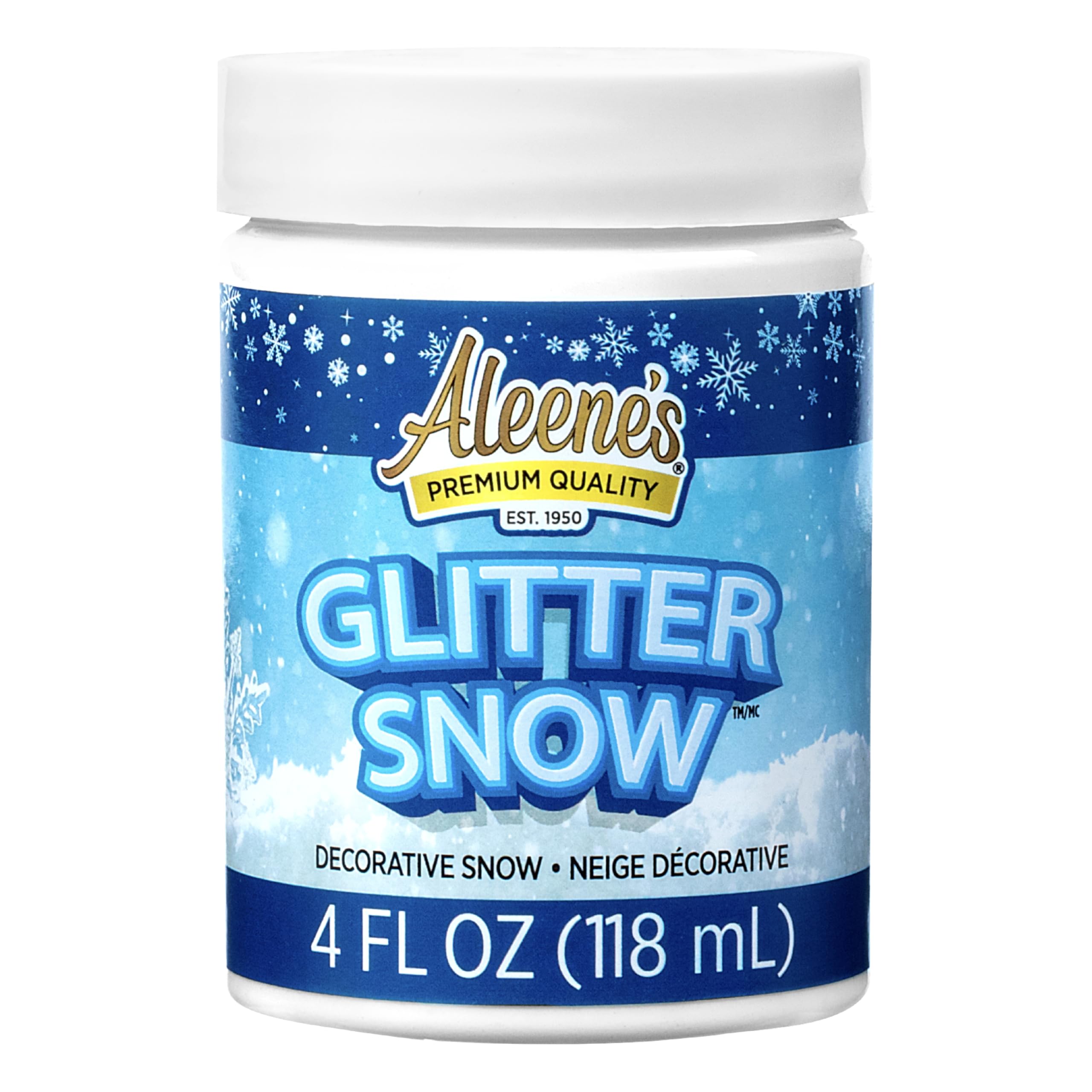 Aleene's Glitter Snow 4oz