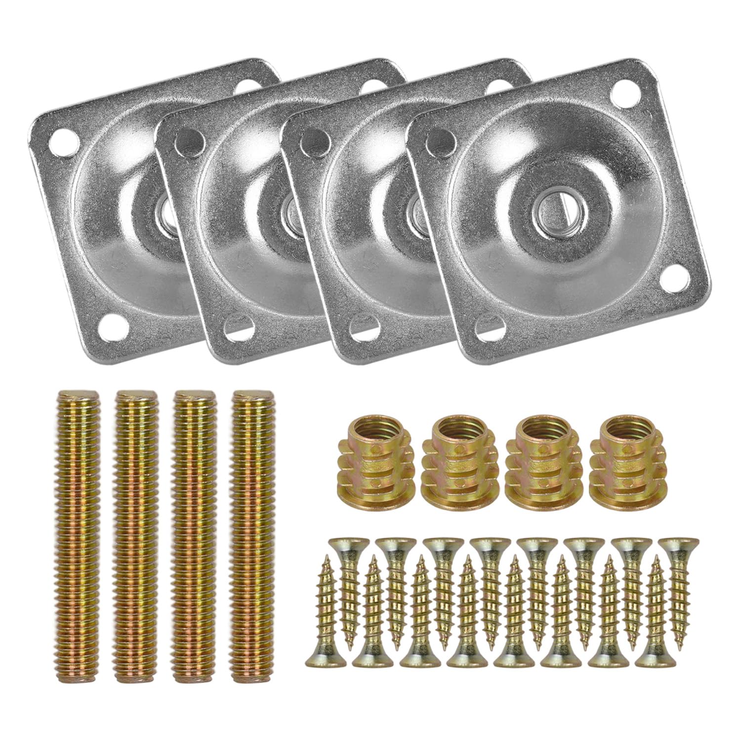 Amazon.com: La Vane Furniture Leg Mounting Plates Kit, M10 to M8
