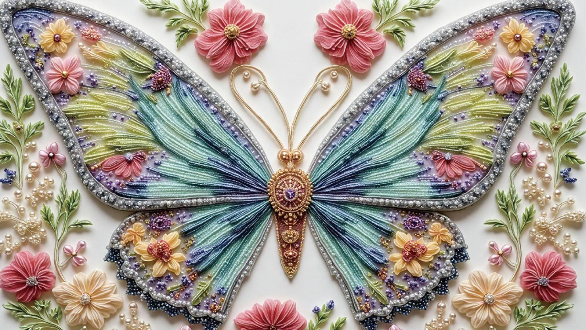 Sutinban Queen of Butterfly Puzzles for Adults 1000 Pieces
