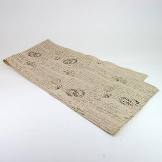 Albert Estate LTD Script Table Runner 12 x 53 inches