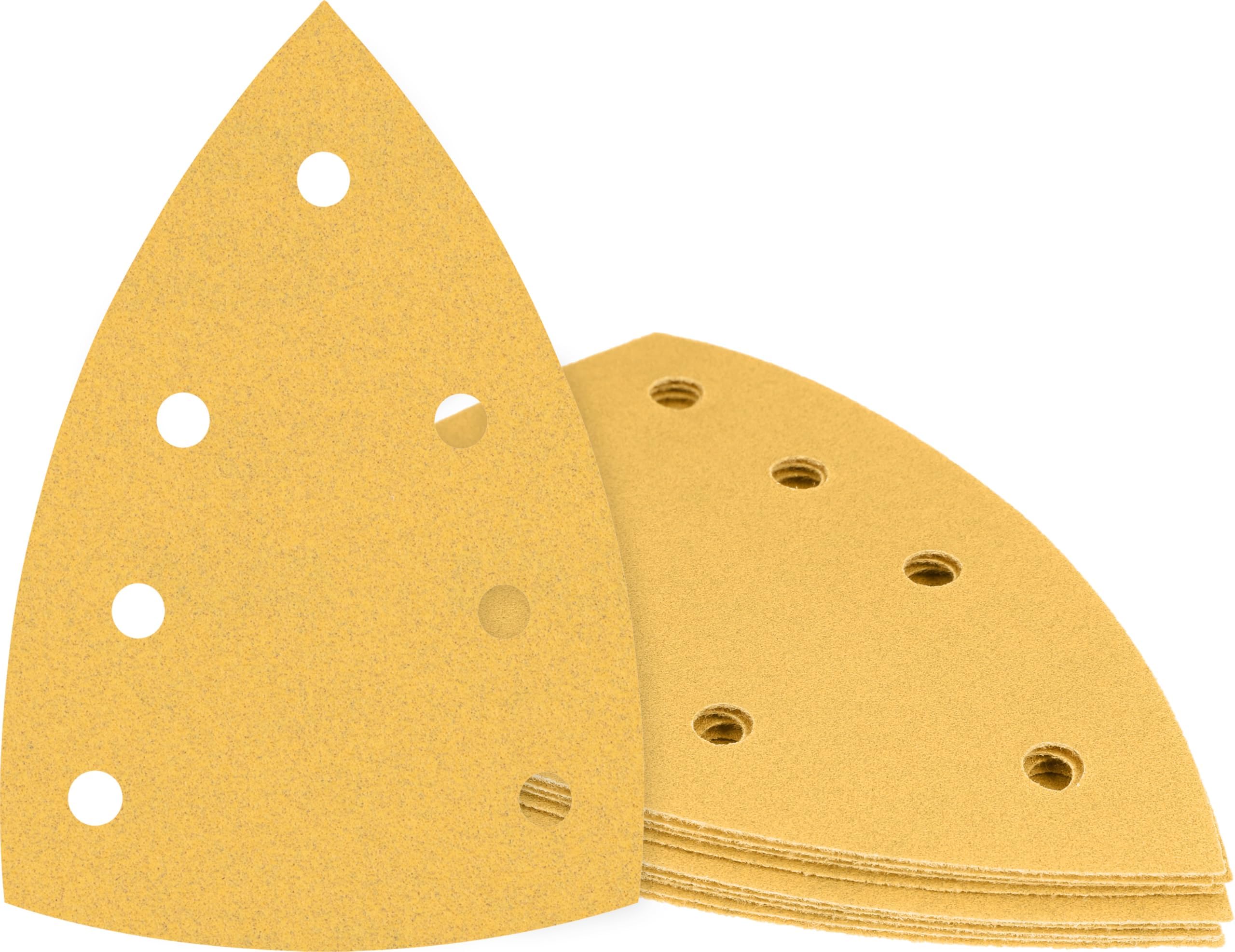 Bosch Accessories 10x Schleifpapier Expert C470 mit 7 Löchern (für Hartholz, Farbe auf Holz