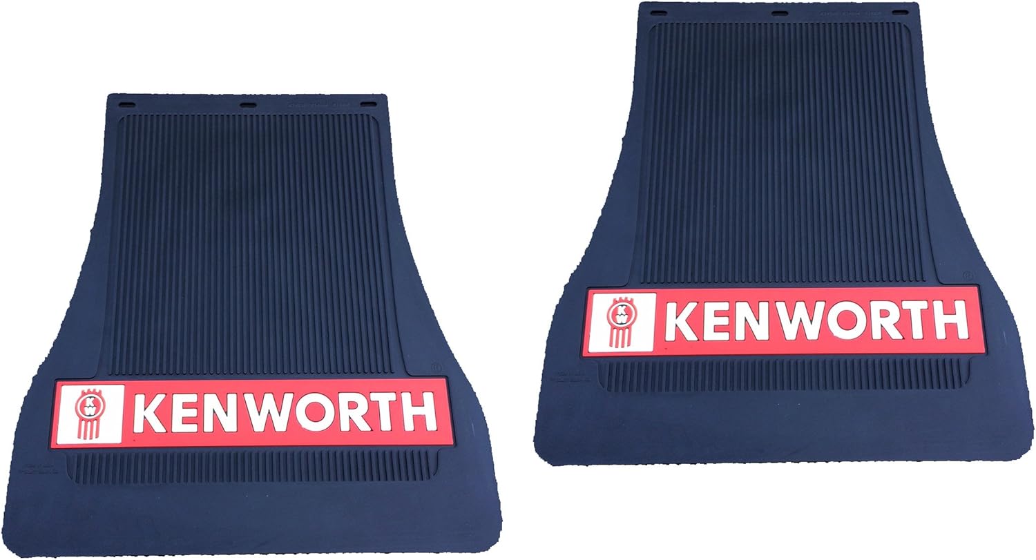 Kenworth Motors 13" x 18" x 20" Model MF0001K Semi Truck Mud Flaps-Set