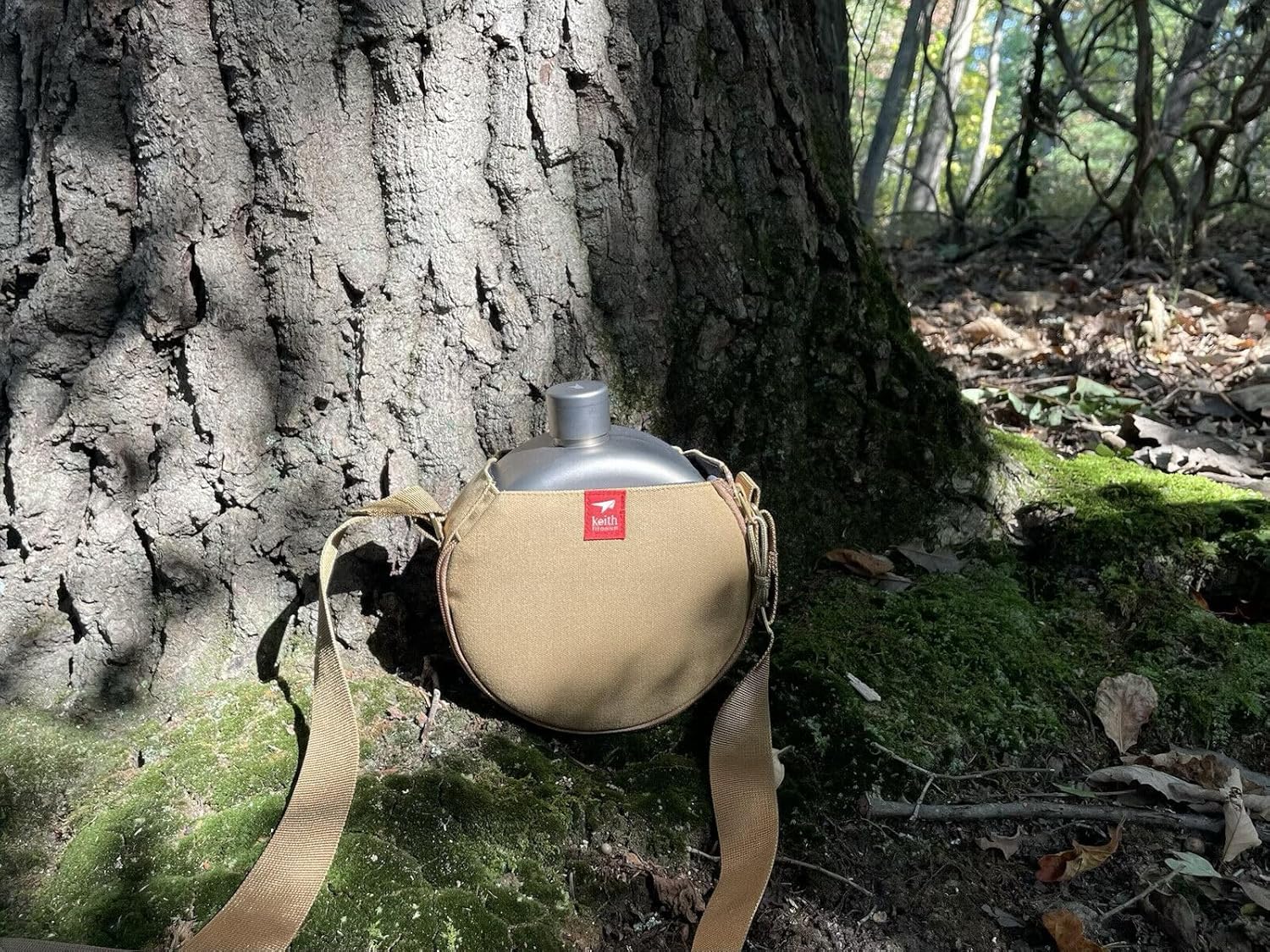 Keith Titanium Western Cowboy Canteen Series - Engineered for Professionals and Adventurers (Ti3037-0.5 Gal)