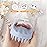 Sndyi 2 PCS Scalp Massager Shampoo Brush, Scalp Scrubber with Soft Silicone Bristles, Scalp Exfoliator for Dandruff Removal, Scalp Massager for Hair Growth, Wet Dry Hair Brush for Scalp Care