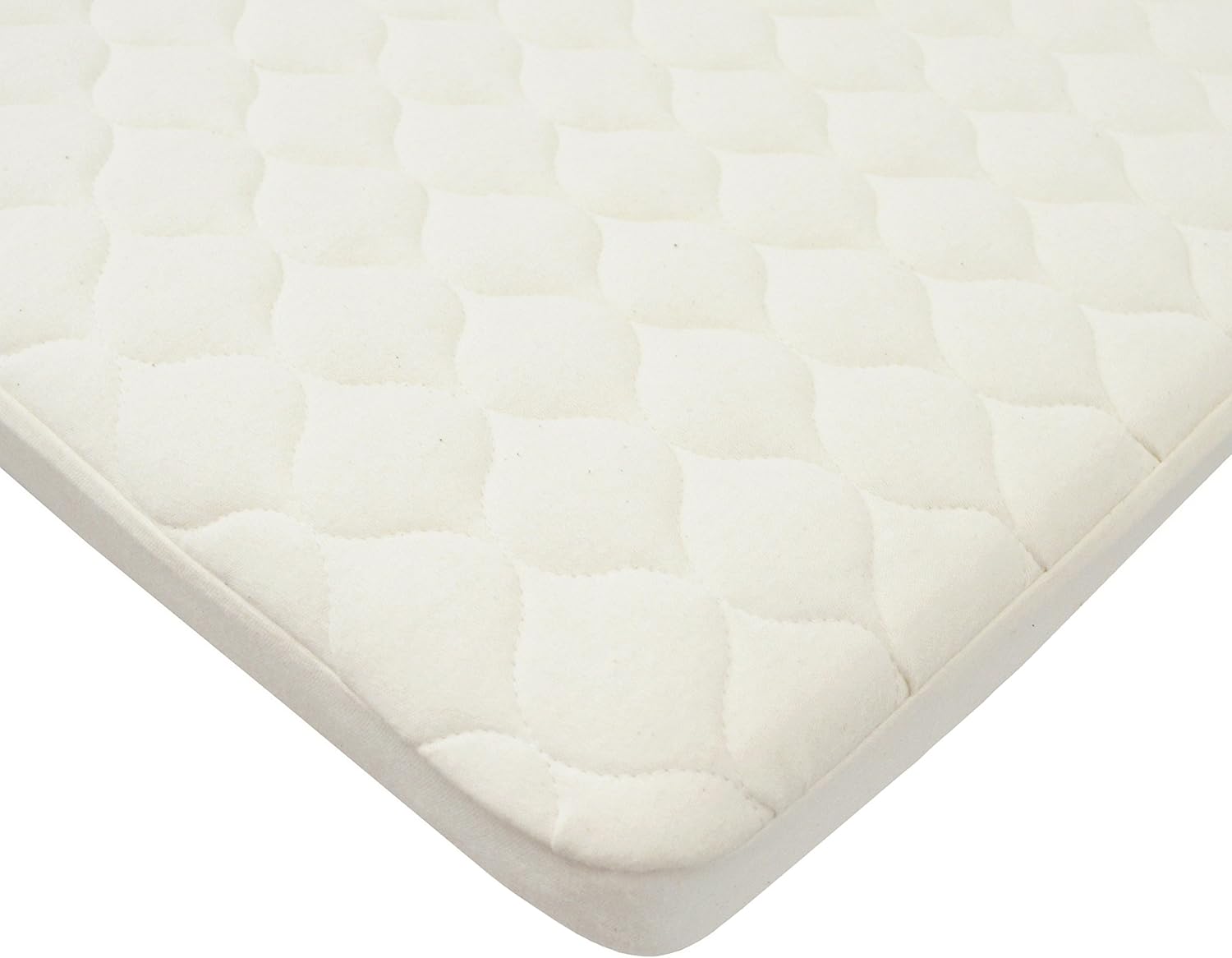 American Baby Company Natural Waterproof Quilted Bassinet Size Fitted Mattress Cover Made with Organic Cotton Top Layer : Everything Else