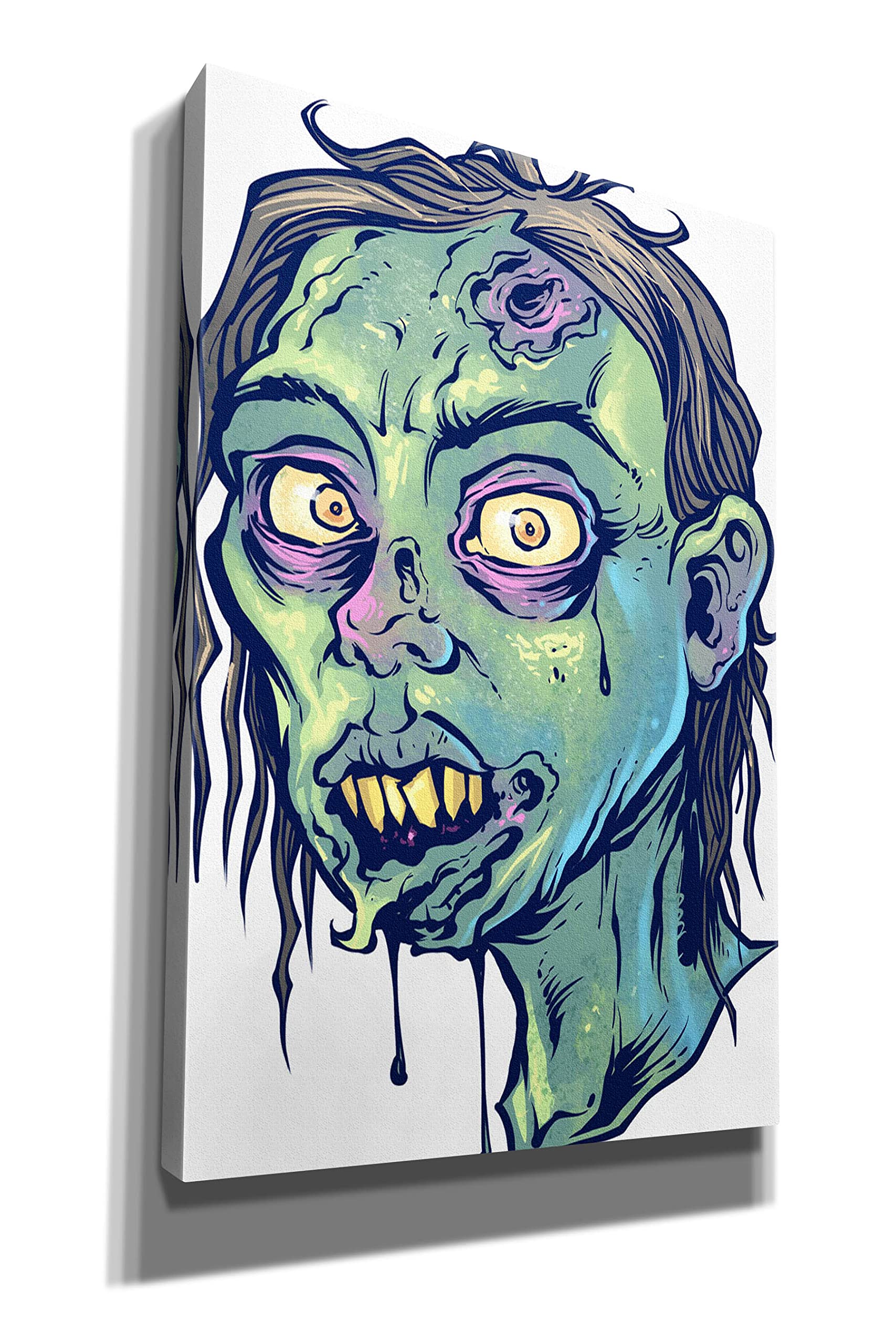 Amazon.com: Epic Graffiti 'Zombie Pattern Head 08' by Flyland