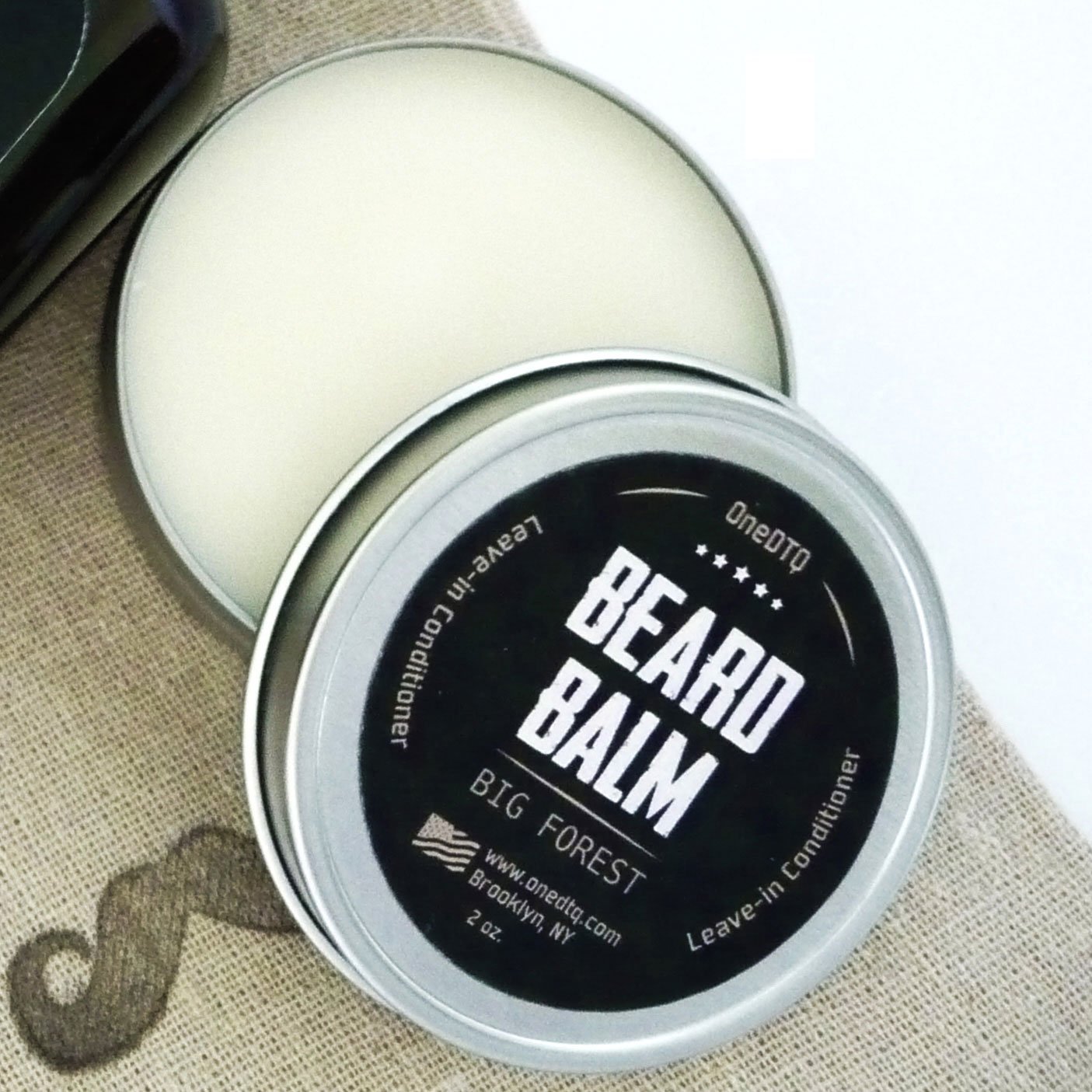 Big Forest Beard Balm - Beard Butter for Men 2 OZ - Blend of Premium Organic Oils & Shea Butter - Light Hold - Great for Grooming Facial Hair of All Lengths & Styles - Image 4