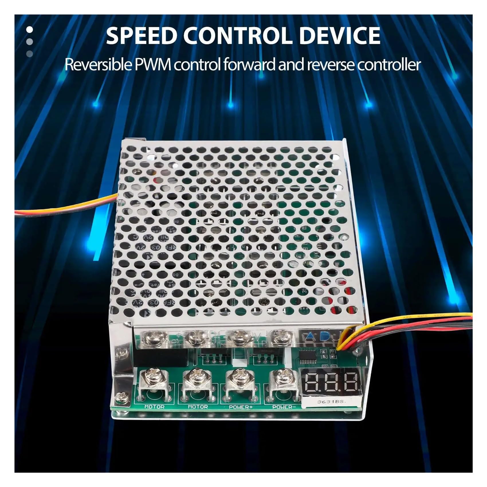 DC 10-55V 100A 3000W Electronic Starter Speed Controller Reversible Control Forward and Reverse Controller