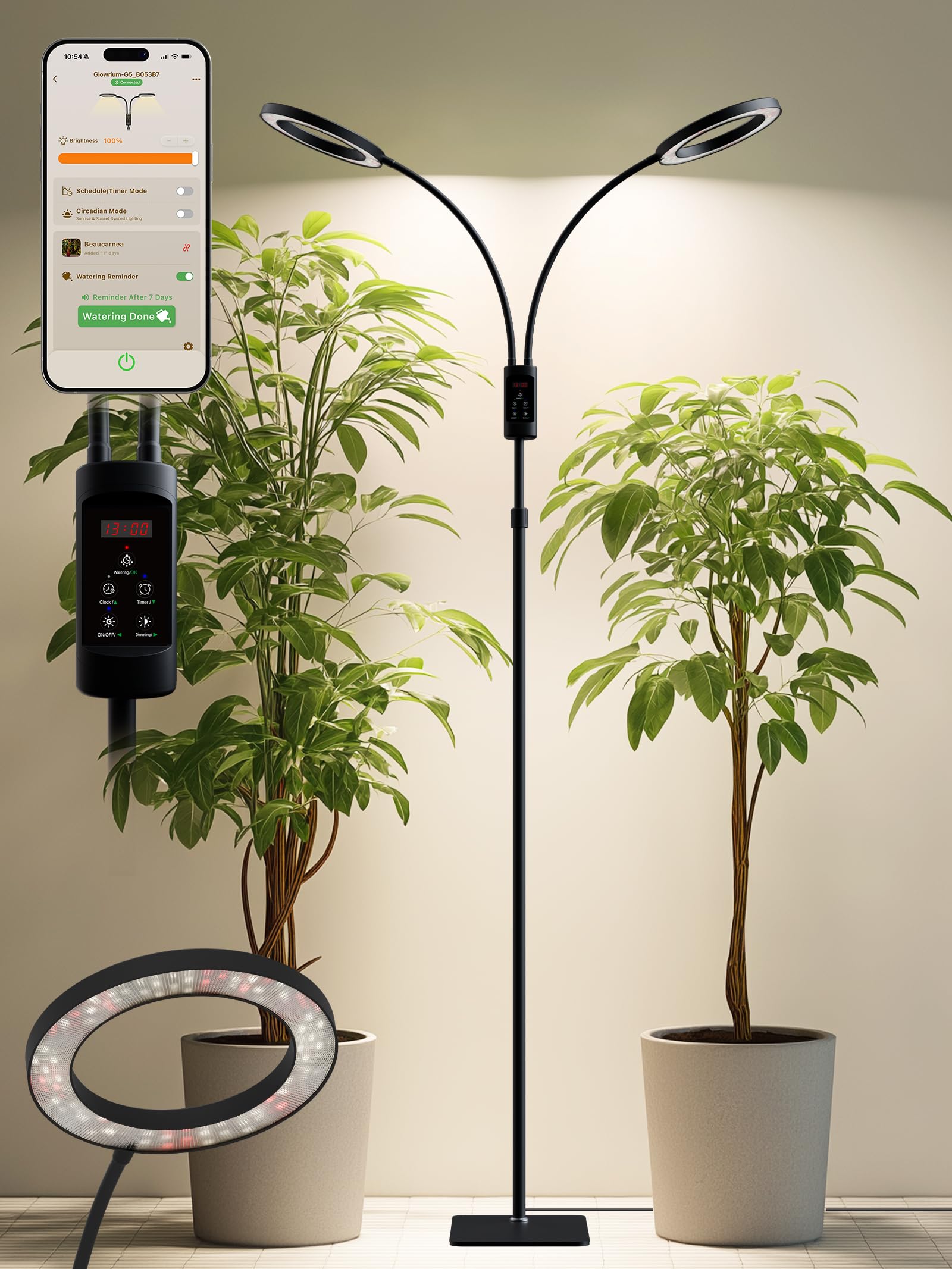 Amazon.com : Smart Grow Lights for Indoor Plants, Plant Light with