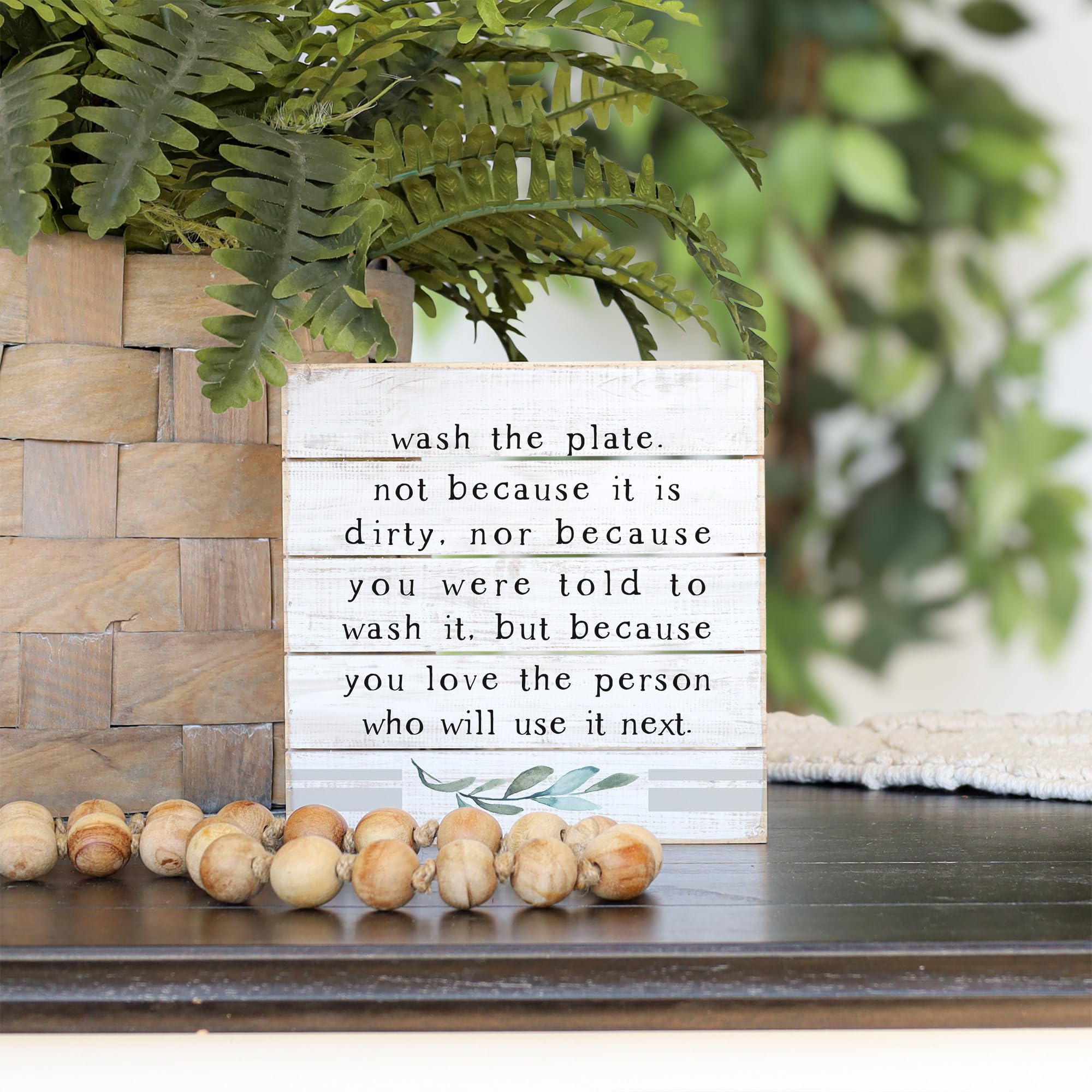 Cartello In Legno Decorativo 'Live Like Someone Left The Gate Open' – Targa Rustica 20x20 Cm Per Parete O Scaffale
