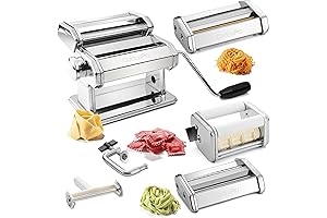 CucinaPro Pasta Maker Deluxe Set, Essential Italian Cooking Tool