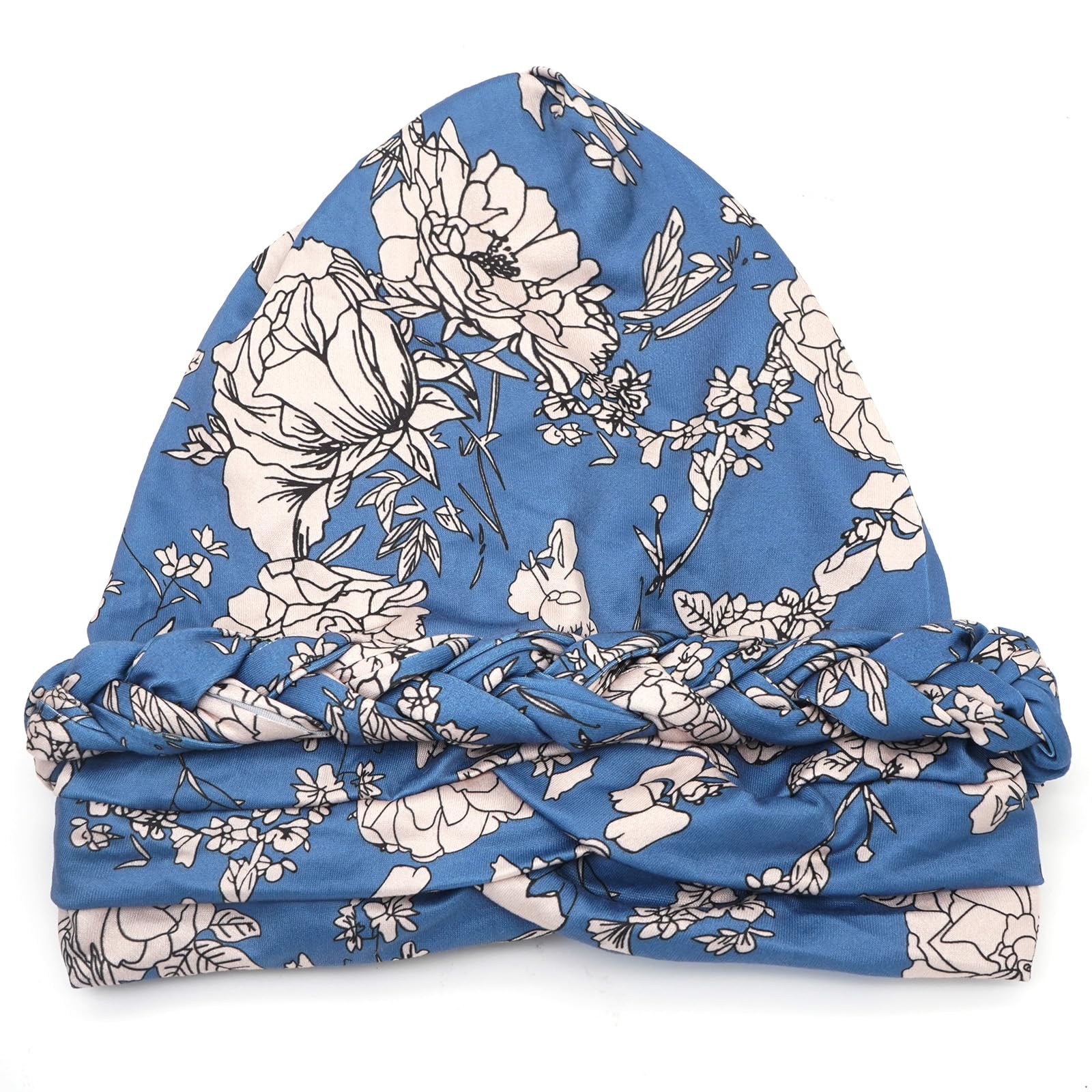LIMHOO Turban torsadé pré-noué pour femme - Style bohème - Pour chimio perte de cheveux - Style décontracté