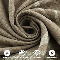 Vista 56 de Poncho chal para mujer, suéteres suaves y cálidos para mujer, parte delantera abierta, poncho de viaje para otoño, invierno y primavera