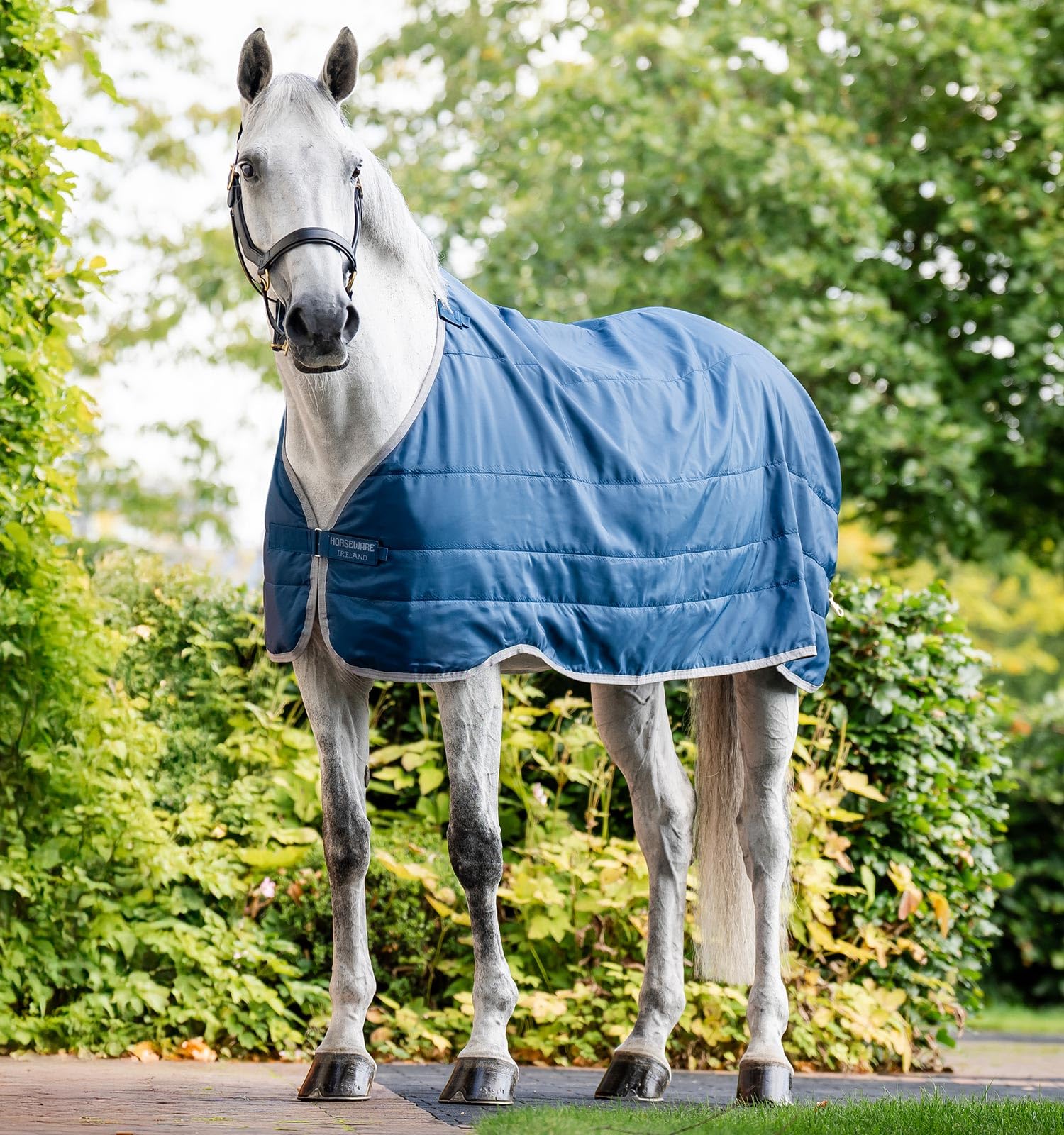 Doublure de thérapie ionique Horseware au box pour soulager le dos après l'effort