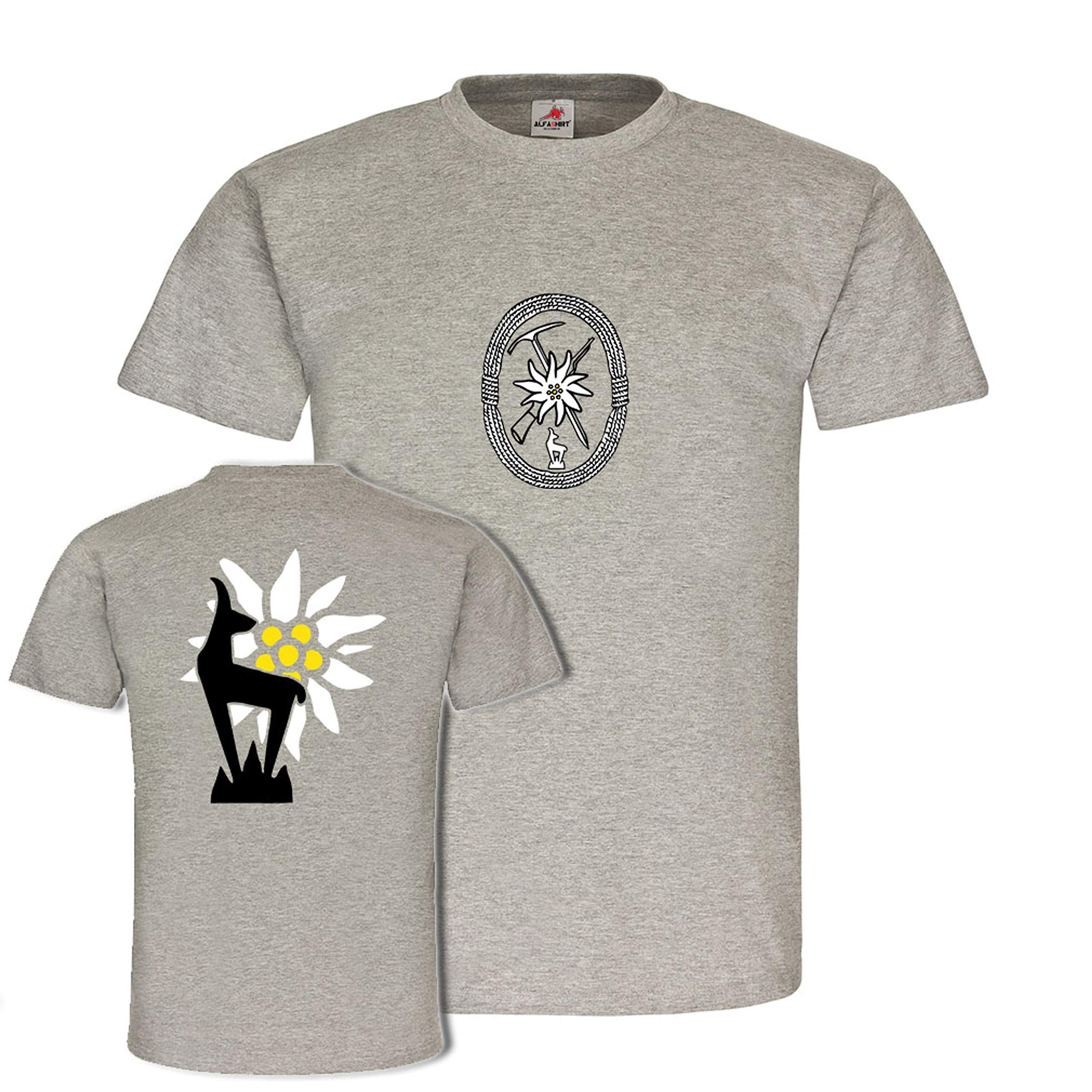 Emblème représentant un chasseur des montagnes Copytec #22413 gris - 3