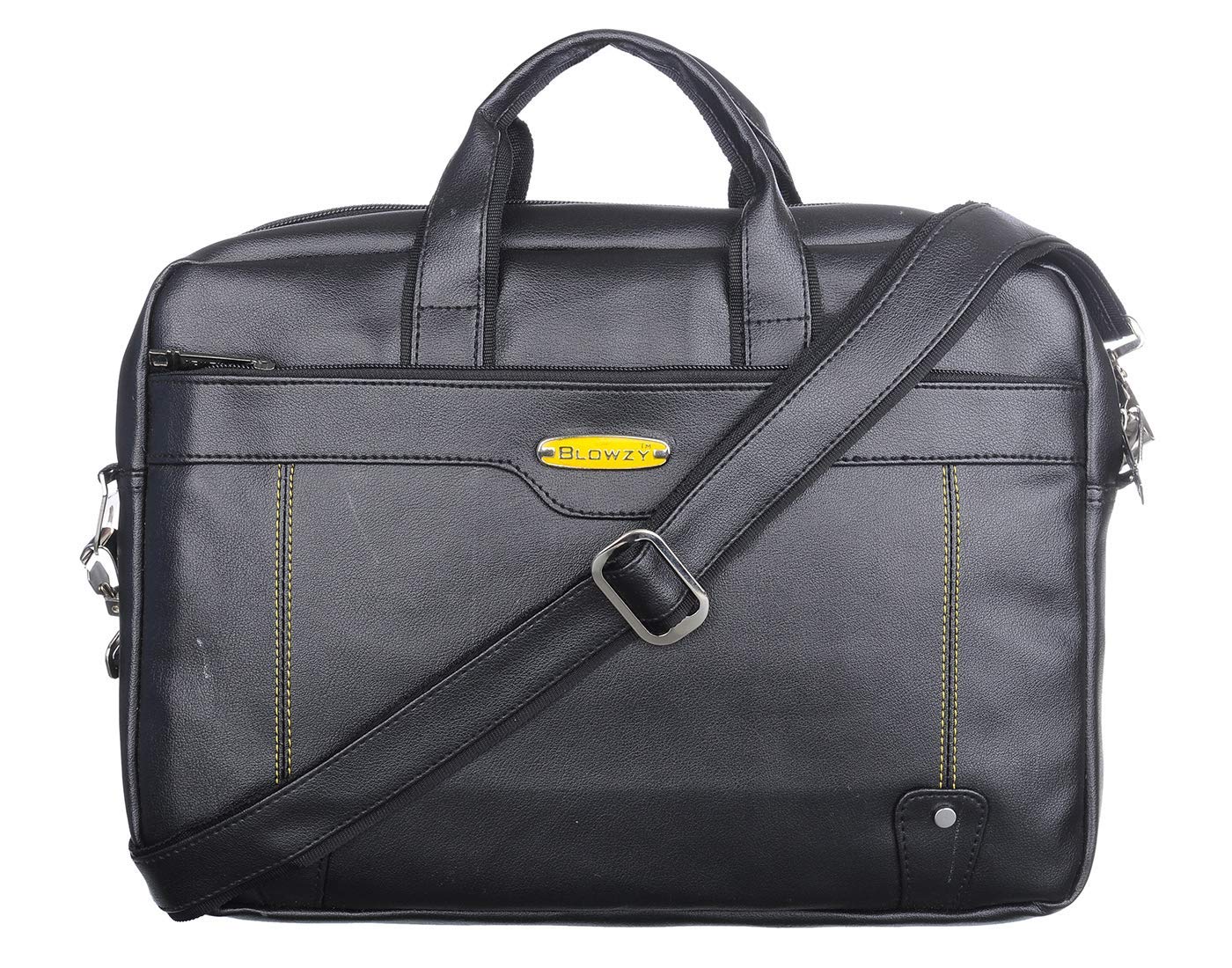 Blowzy Bags Mens and Womens 15.6 inch Laptop Messenger Office Bags/Briefcase ( Black ) (B088LXJ6DF) Amazon Price History, Amazon Price Tracker
