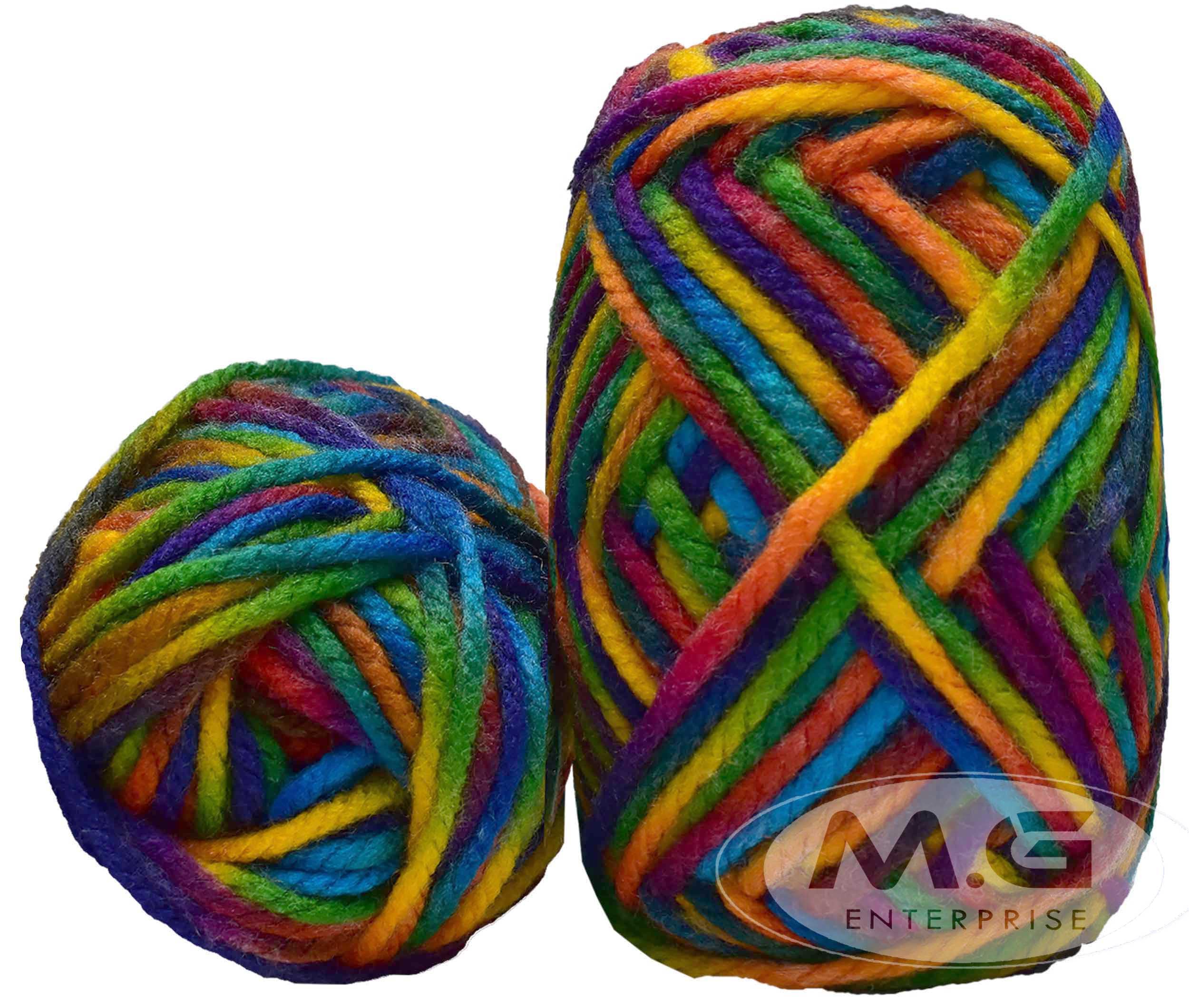 Ganga Knitting Yarn Thick Chunky Wool, Motu Motu Rainbow Best Used with Knitting Needles, Crochet Needles Wool Yarn for Knitting. (B0DBF2X6DL) Amazon Price History, Amazon Price Tracker