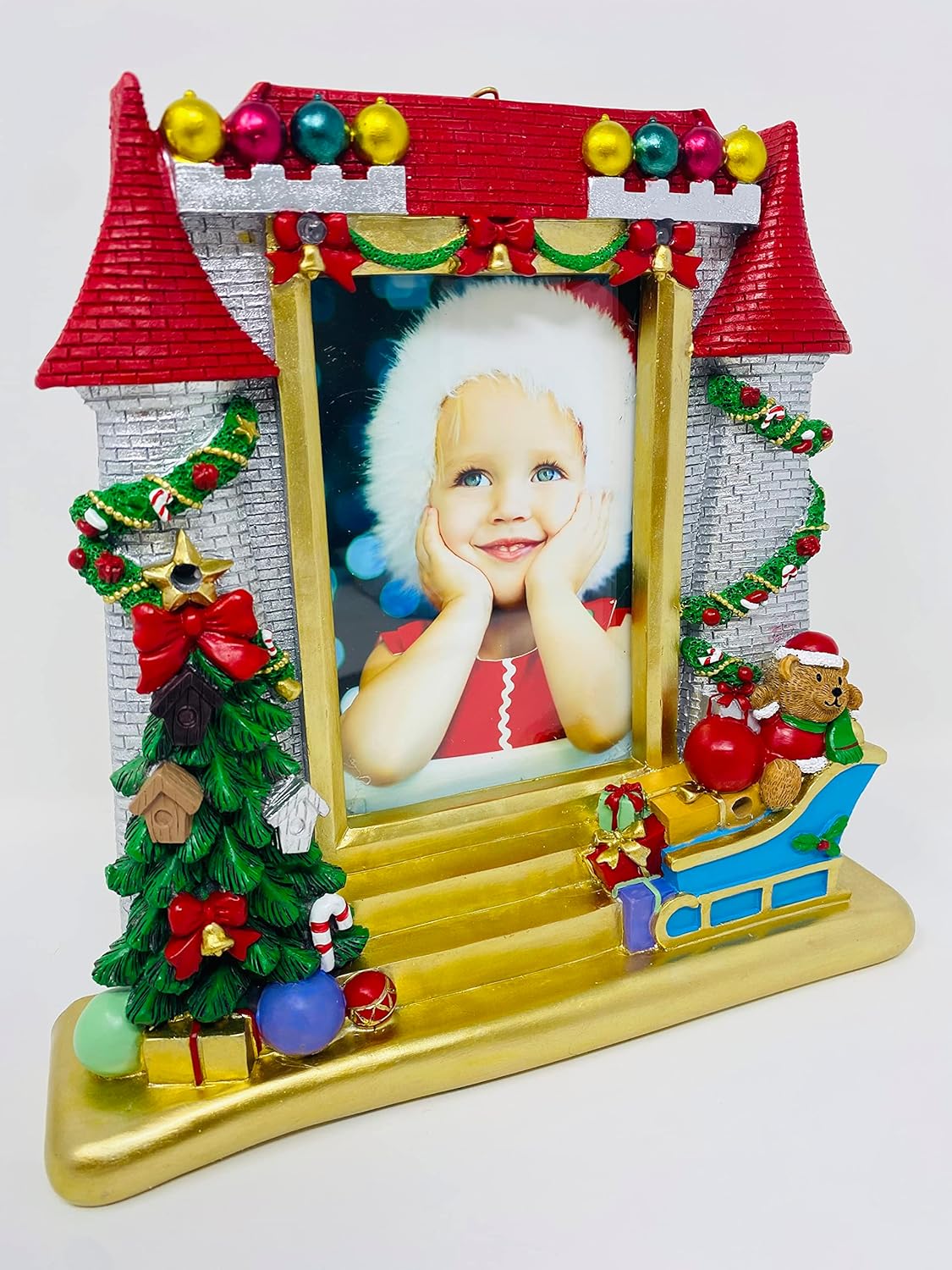 Lighted Christmas Picture Frame 