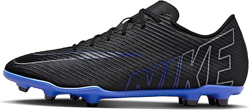 Nike Mercurial Vapor 15 Club Mens DJ5963-040 (Negro/Cromo-Hyper), Tamaño 4.5