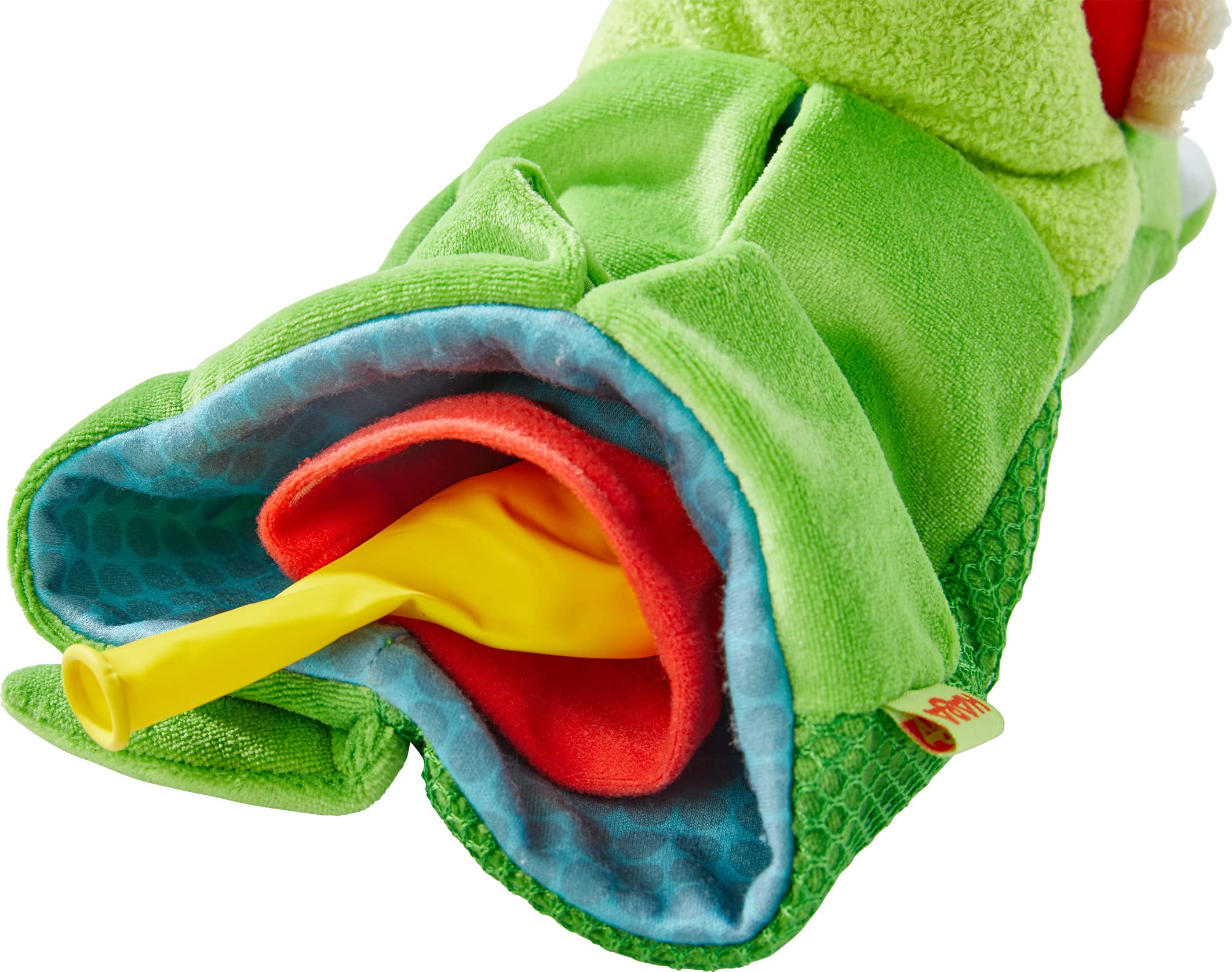 HABA 306255 - Manichino onnivoro Coccodrillo, a Partire da 1,5 Anni